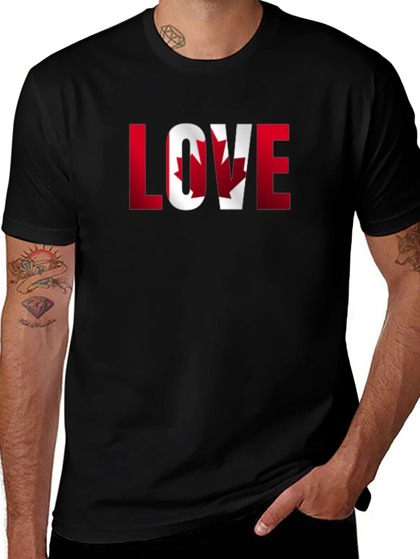 Canadian Pride Love T-Shirt