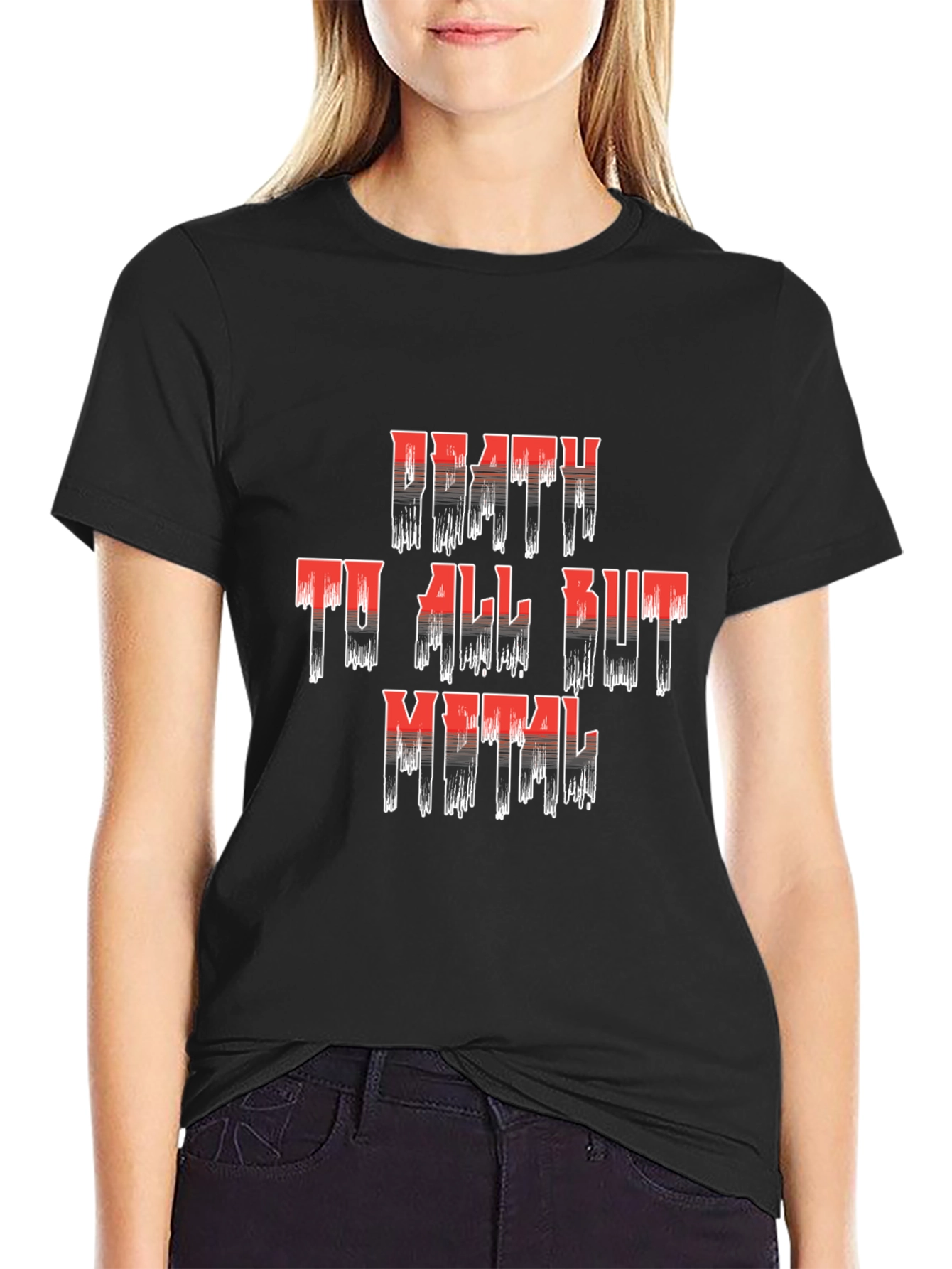 Death To All But Metal T-Shirt - Black