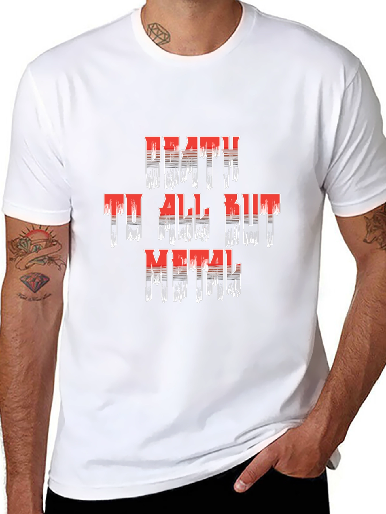 Death To All But Metal T-Shirt - Black