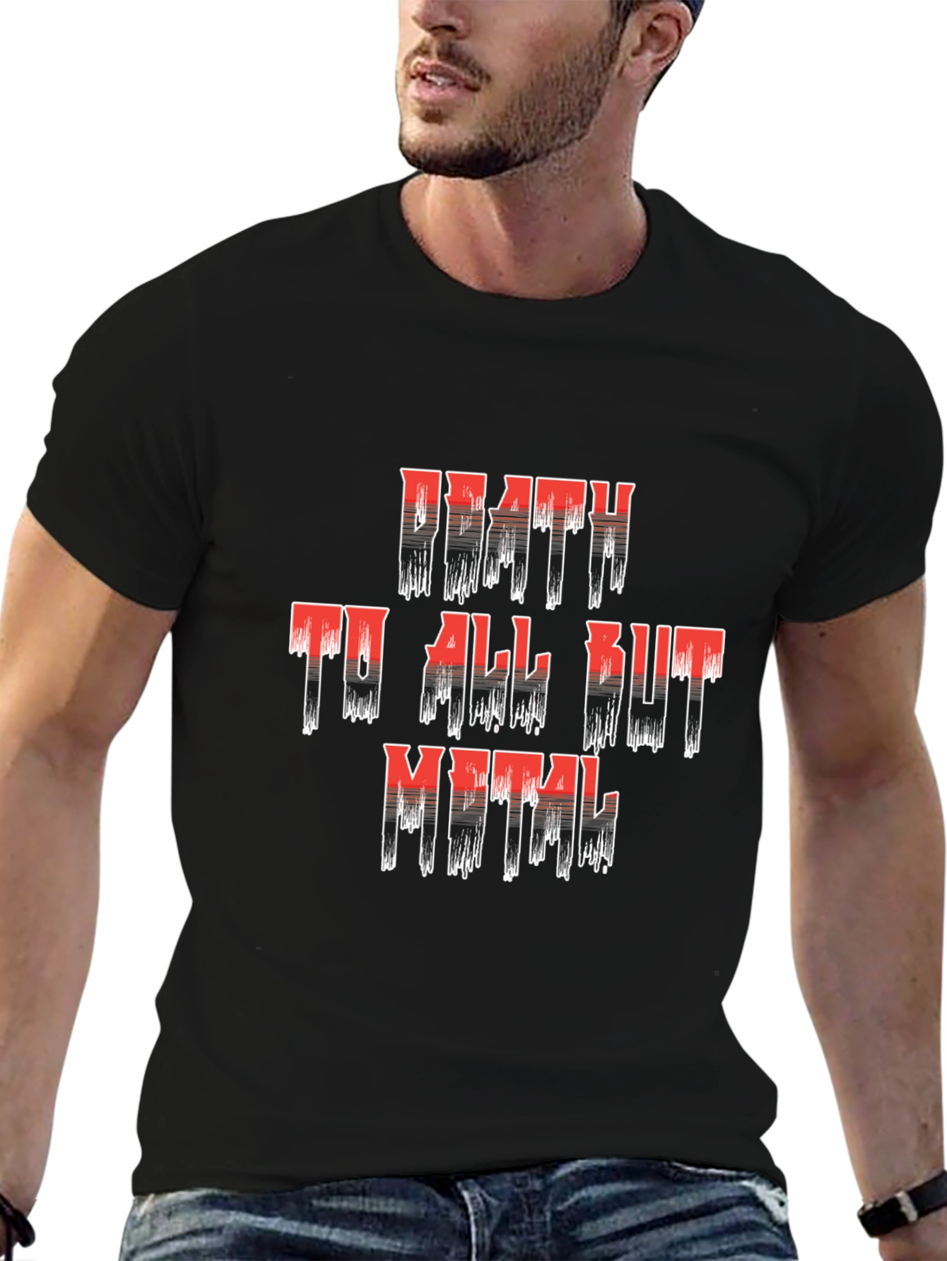 Death To All But Metal T-Shirt - Black