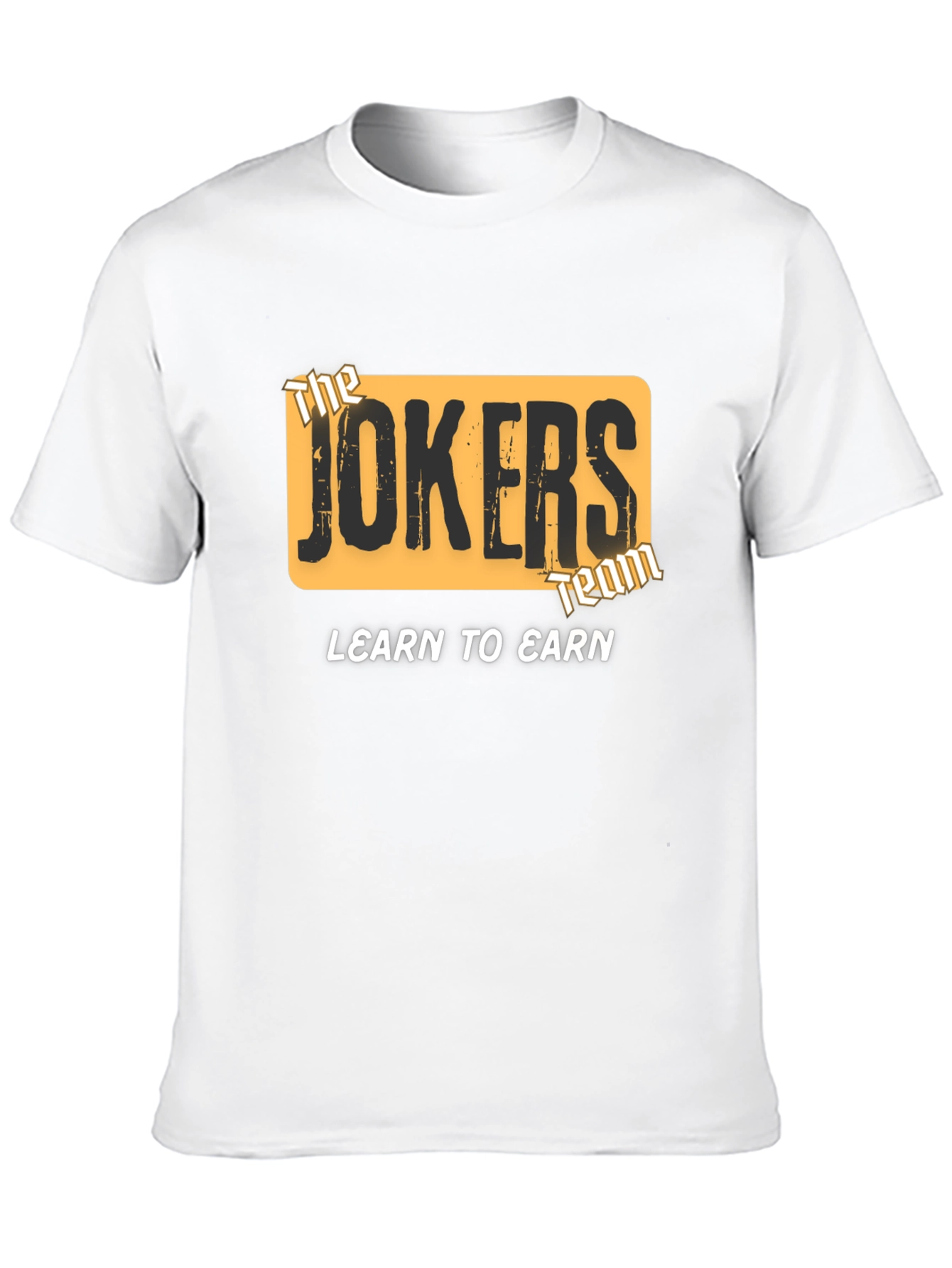 The Jokers Team Black T-Shirt - Learn To Earn