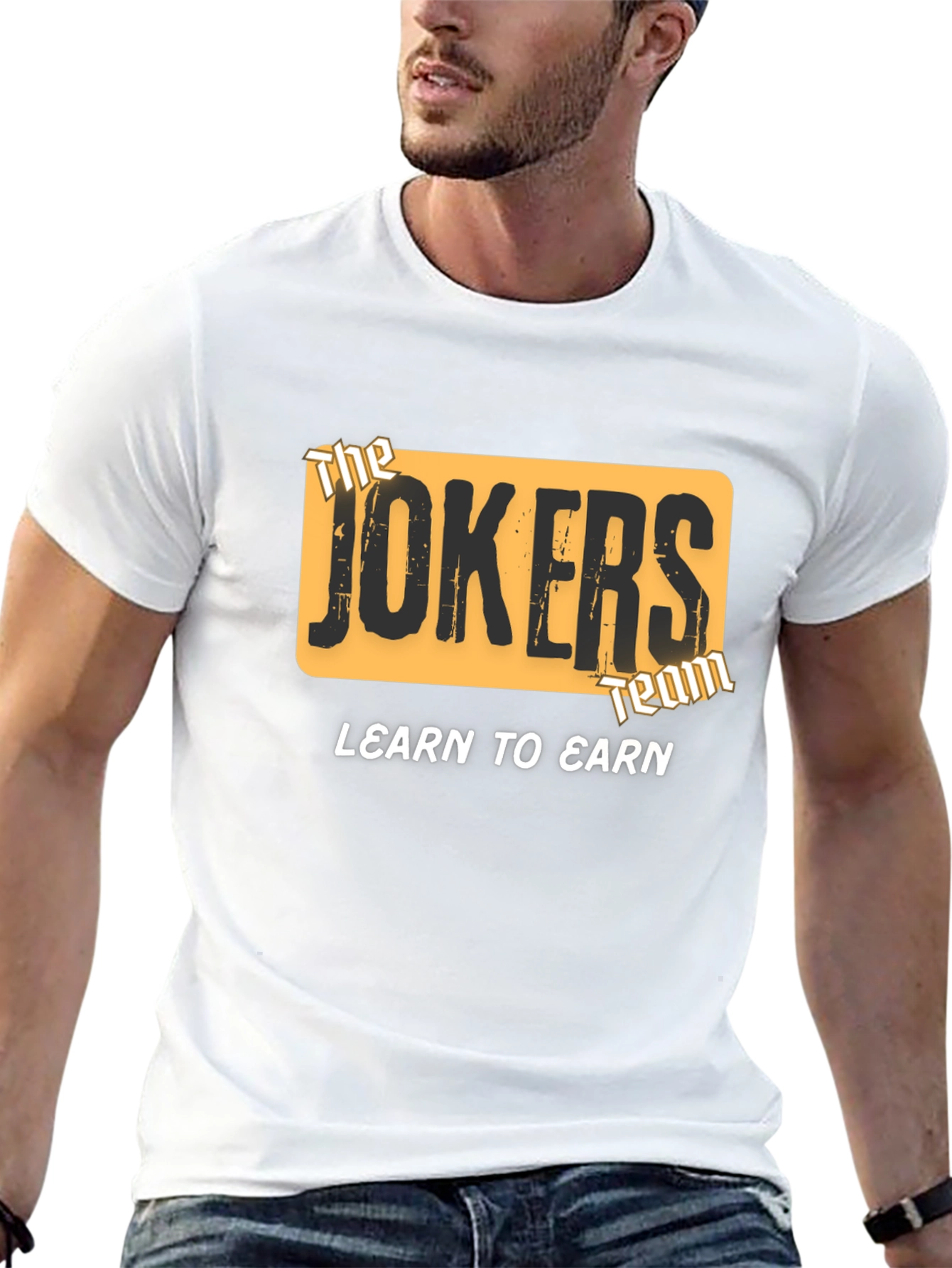 The Jokers Team Black T-Shirt - Learn To Earn