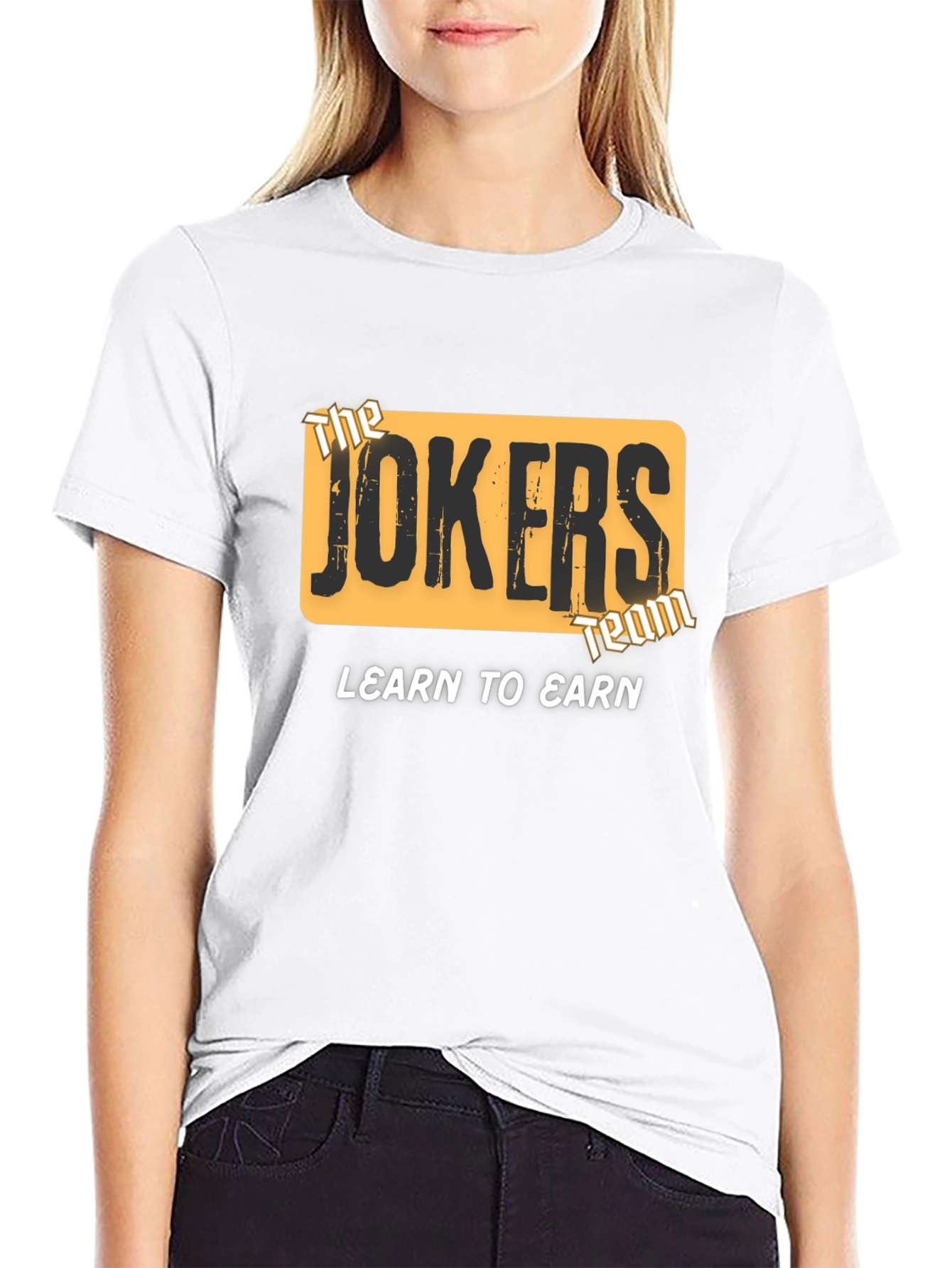 The Jokers Team Black T-Shirt - Learn To Earn