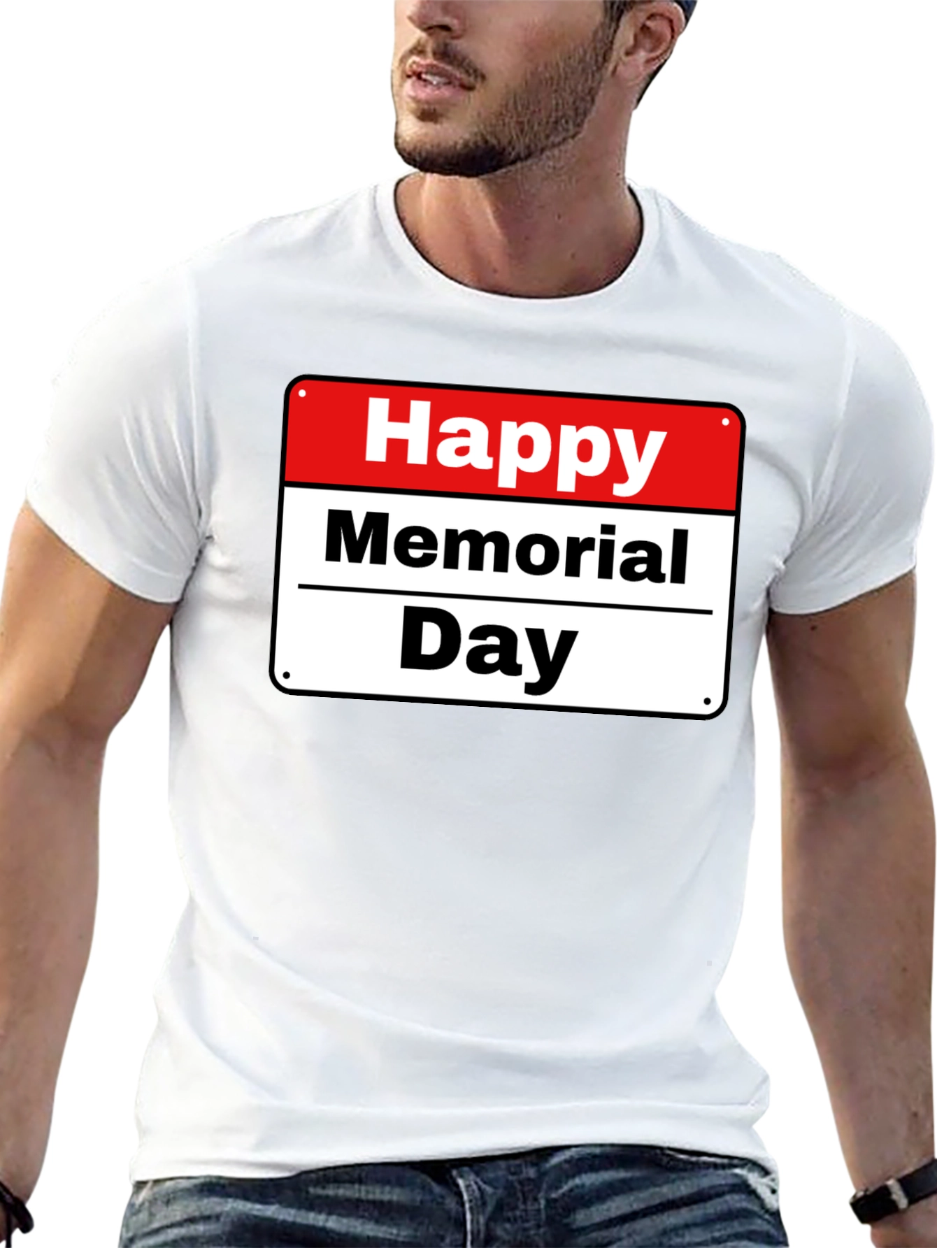 Happy Memorial Day Graphic T-Shirt