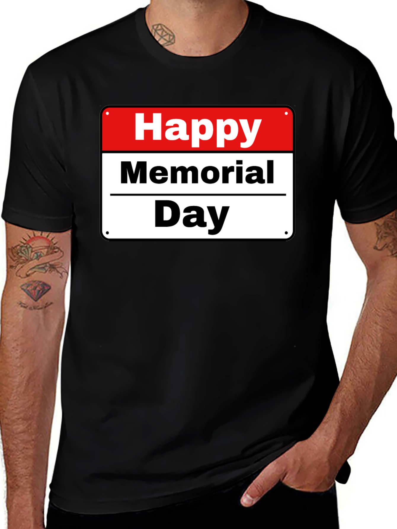 Happy Memorial Day Graphic T-Shirt