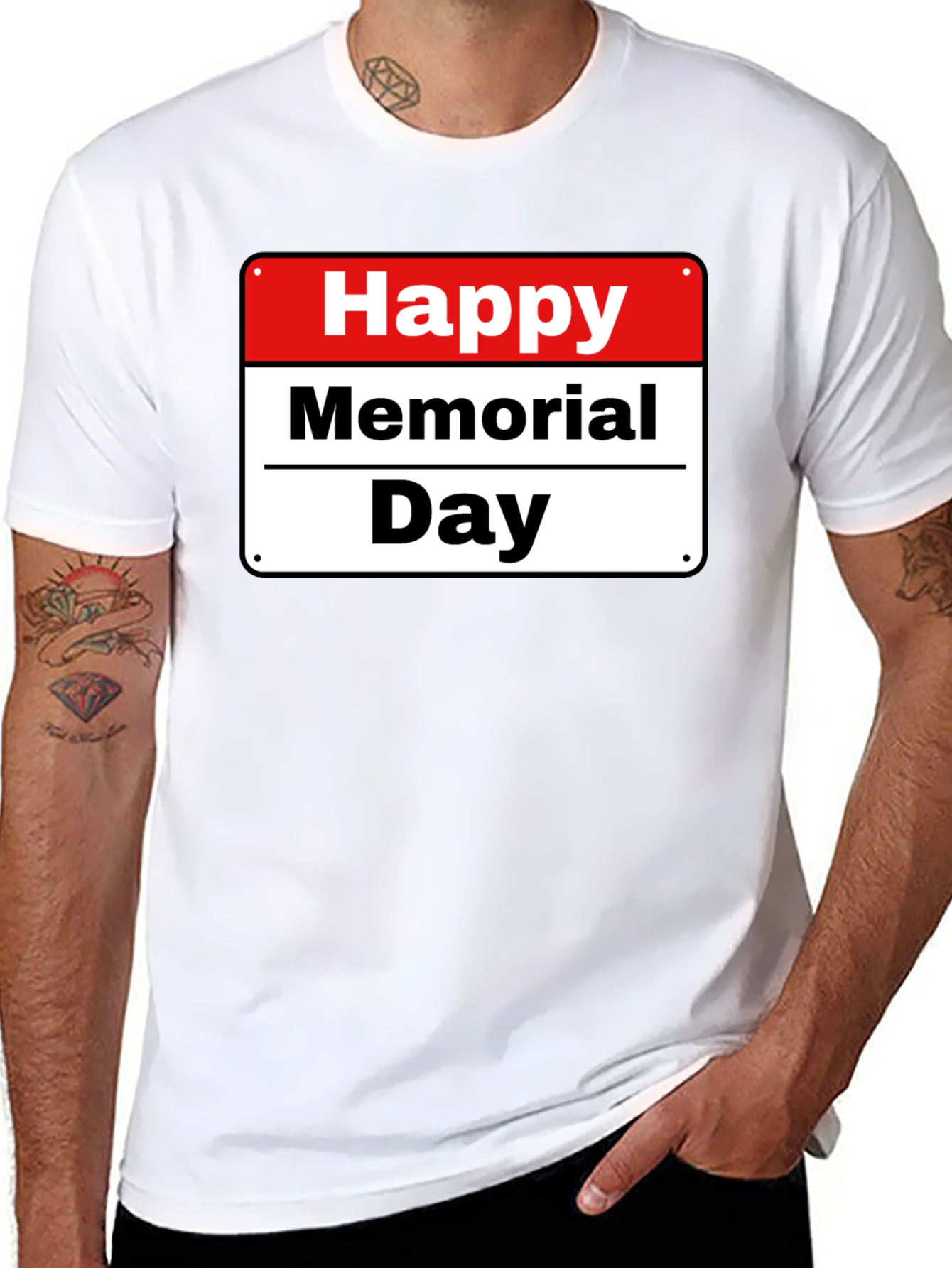 Happy Memorial Day Graphic T-Shirt