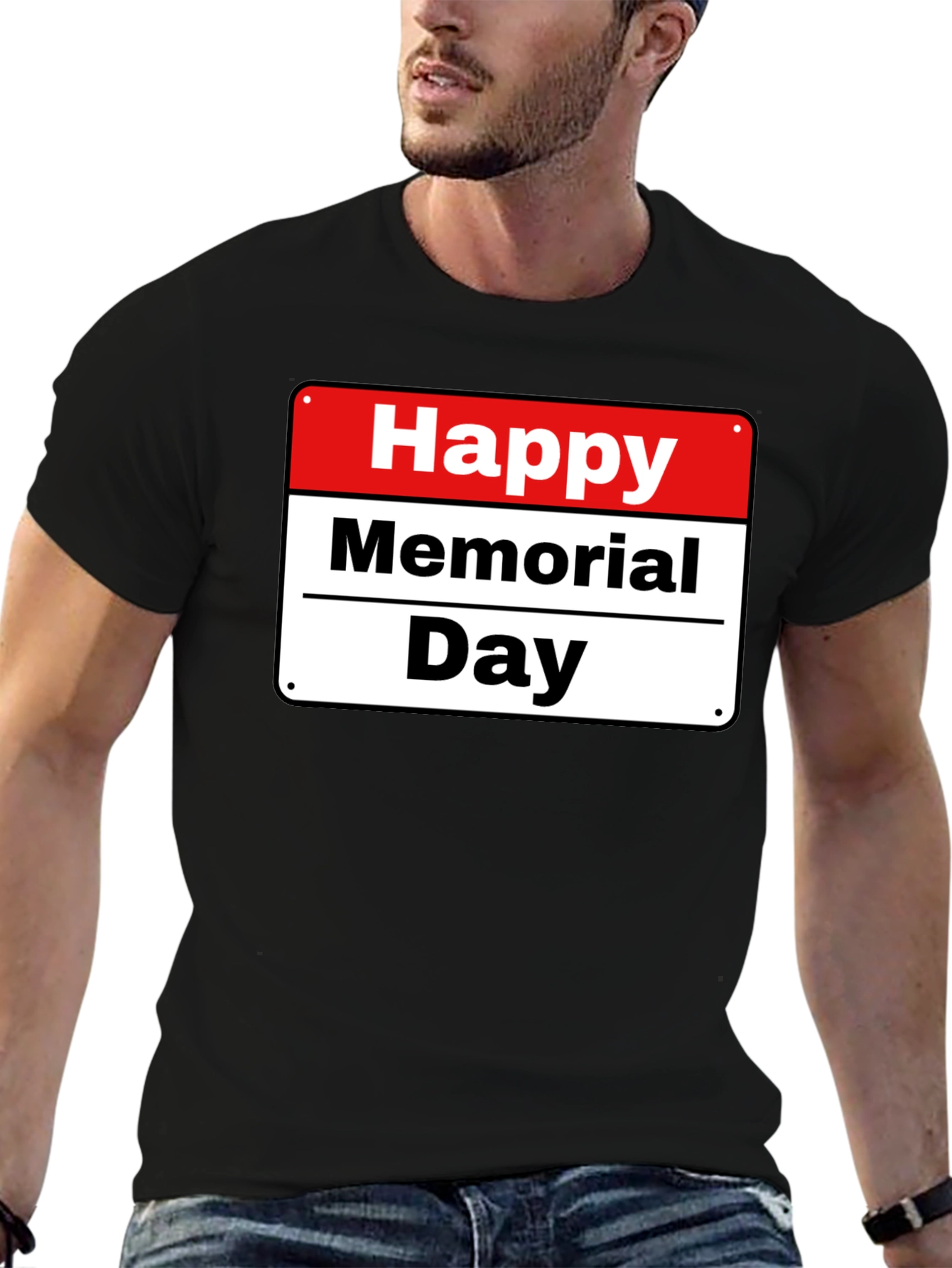 Happy Memorial Day Graphic T-Shirt