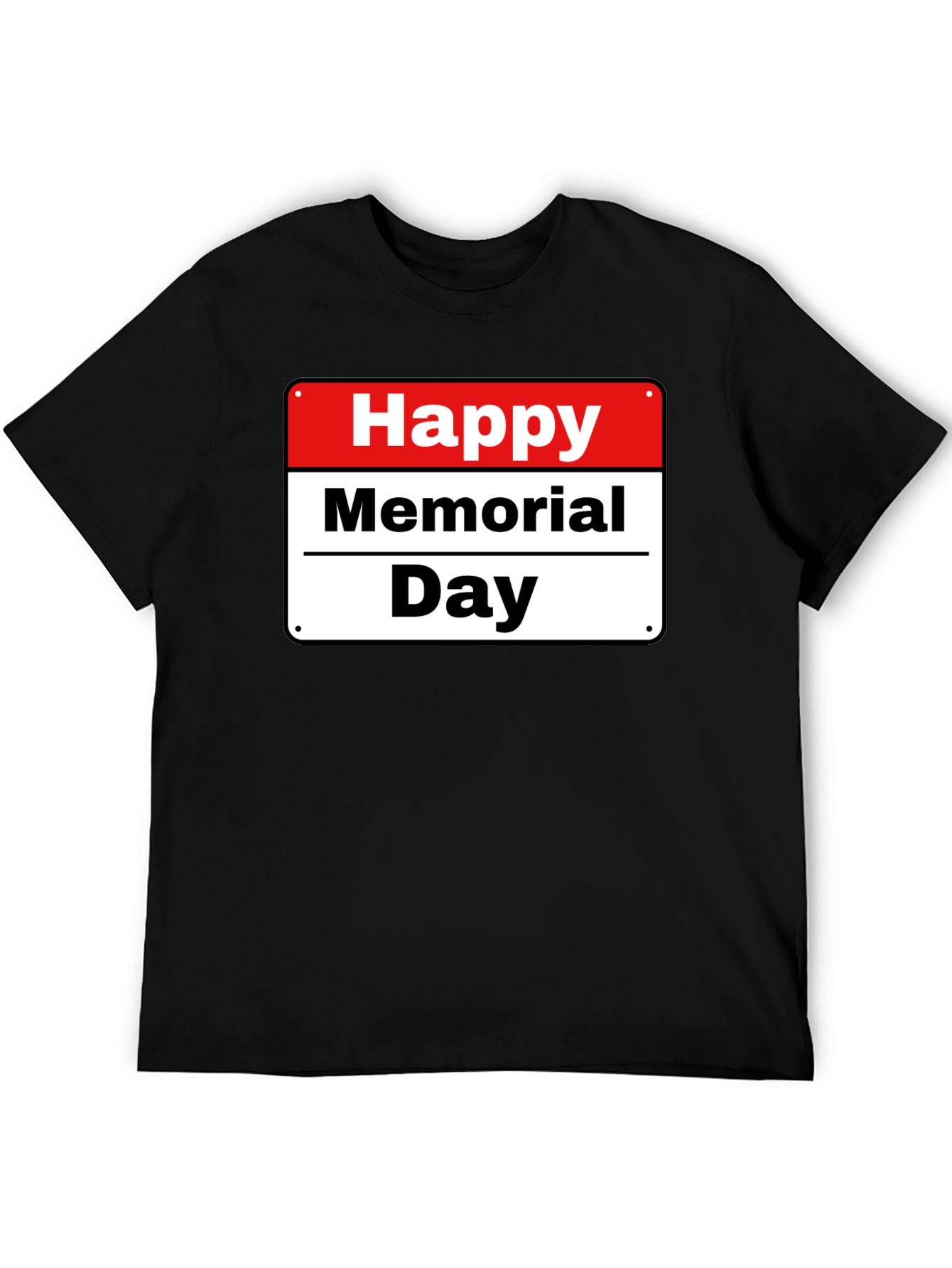 Happy Memorial Day Graphic T-Shirt