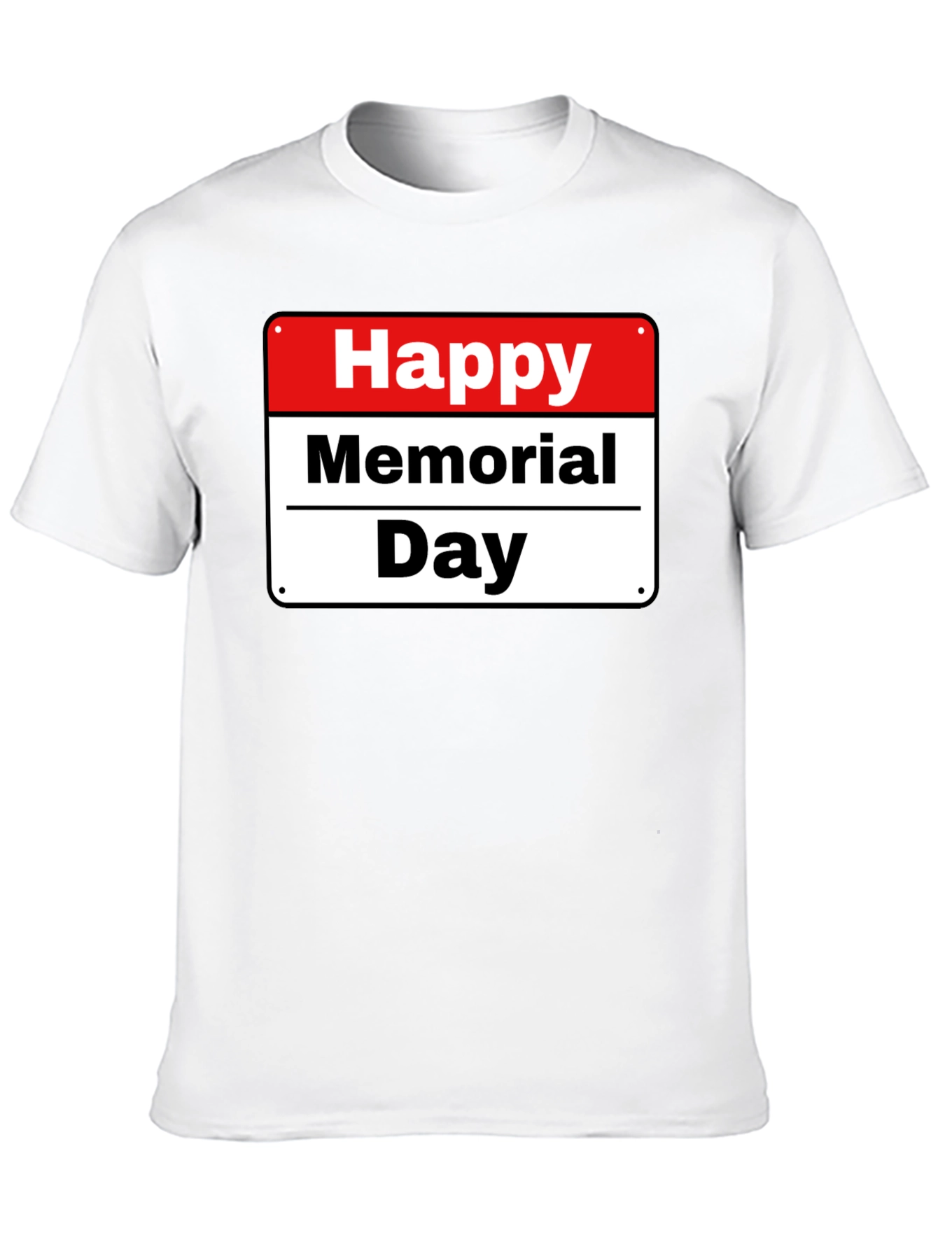 Happy Memorial Day Graphic T-Shirt