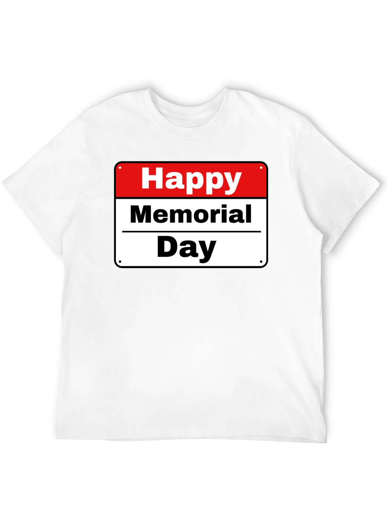 Happy Memorial Day Graphic T-Shirt