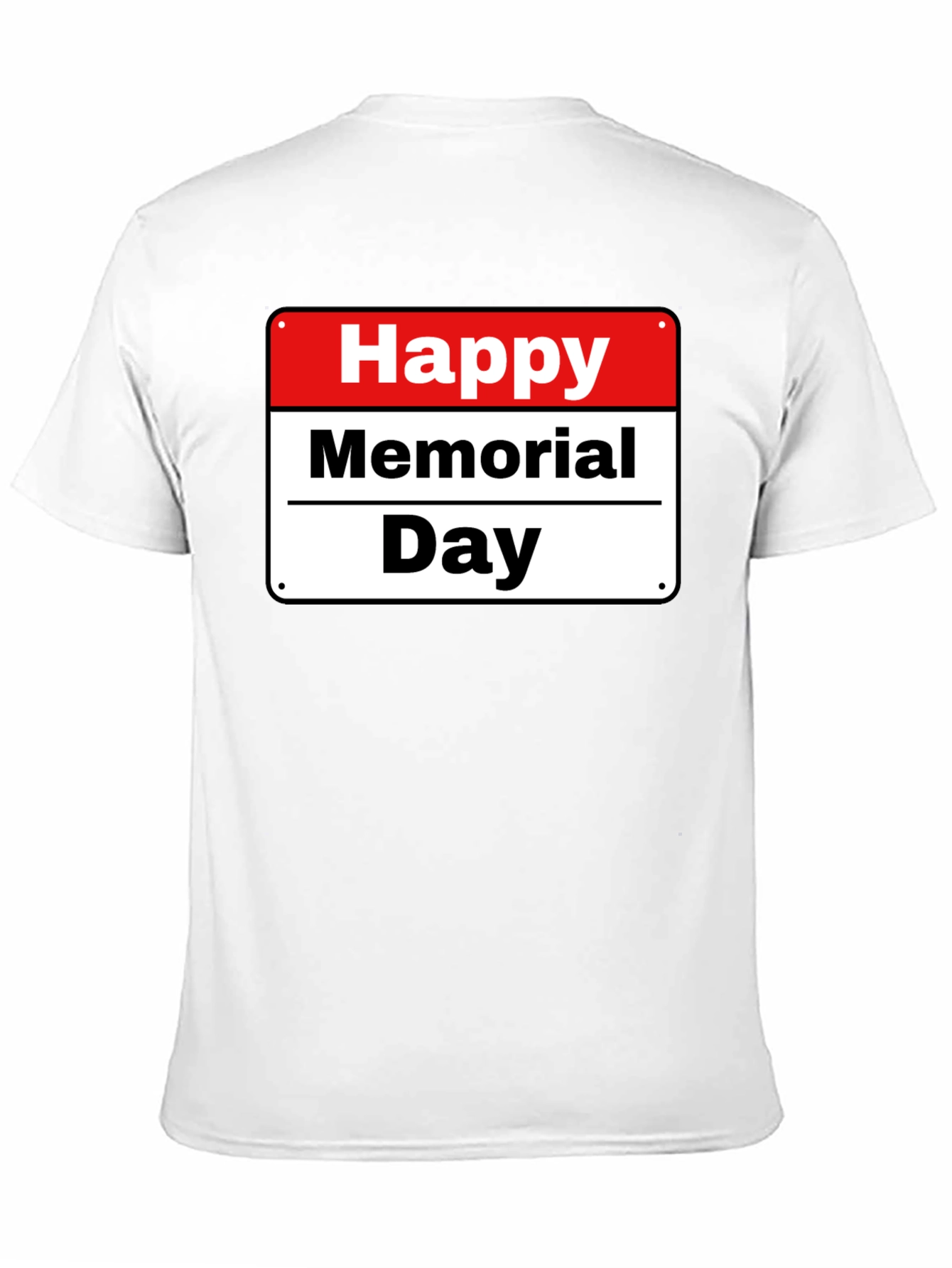 Happy Memorial Day Graphic T-Shirt