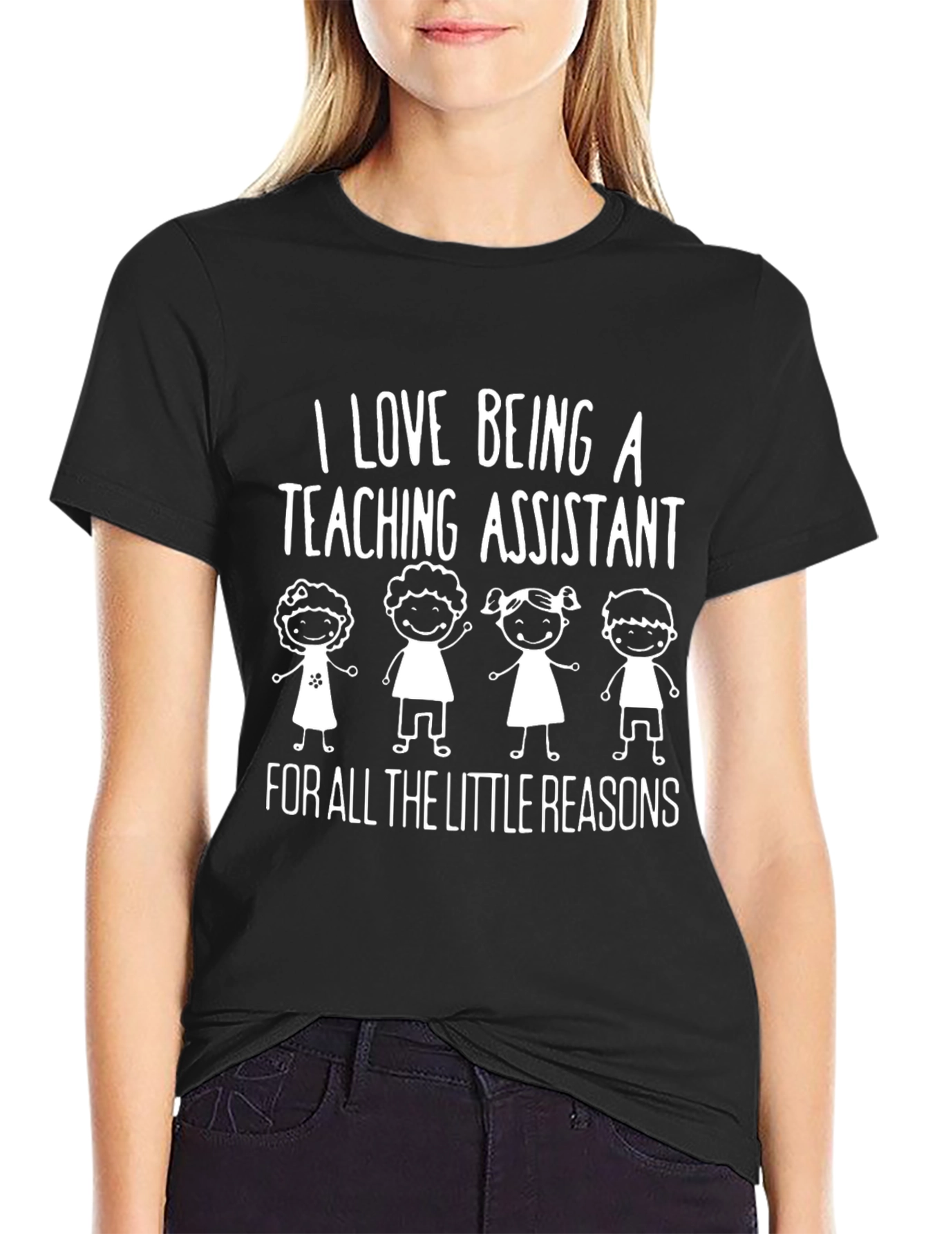 Teaching Assistant Love Graphic Tee