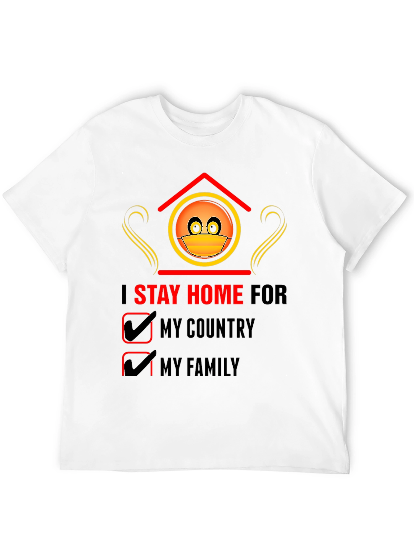 Stay Home T-Shirt - Country & Family