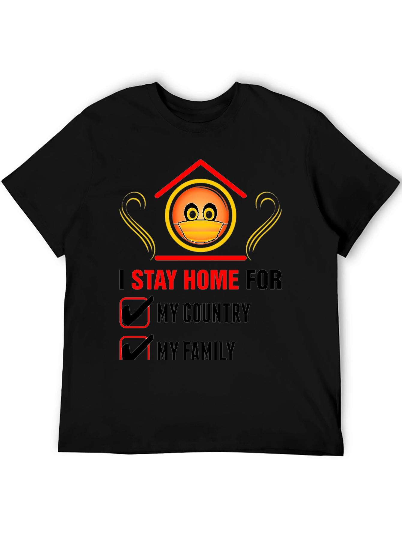 Stay Home T-Shirt - Country & Family