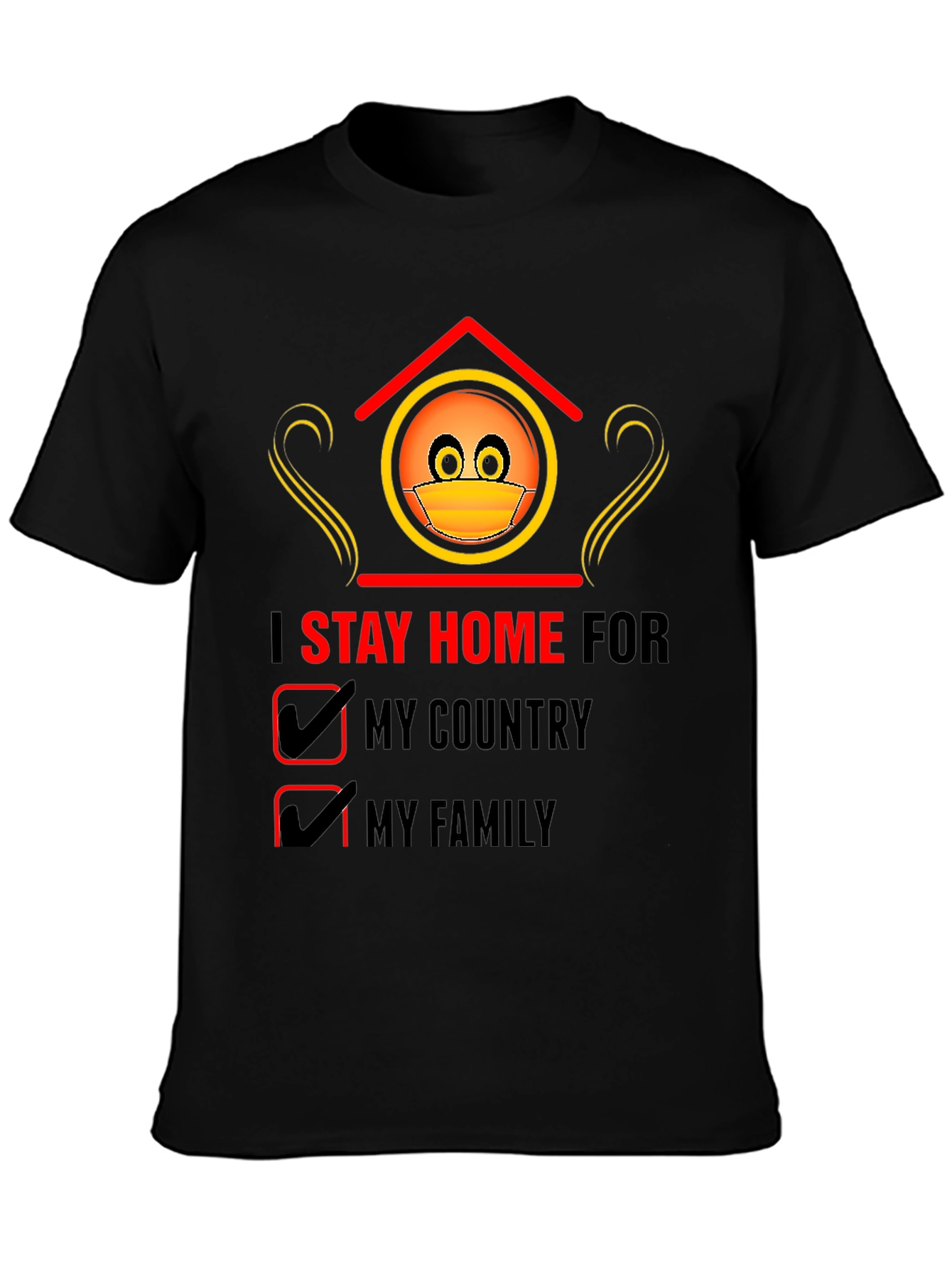 Stay Home T-Shirt - Country & Family