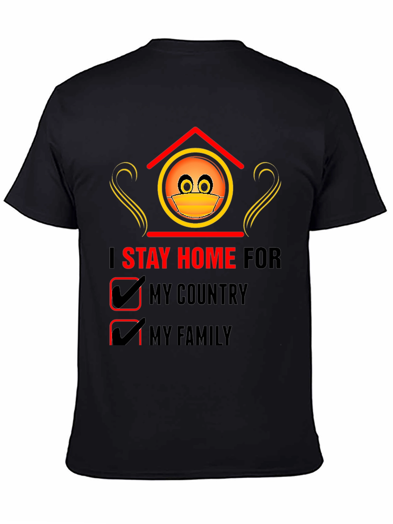 Stay Home T-Shirt - Country & Family