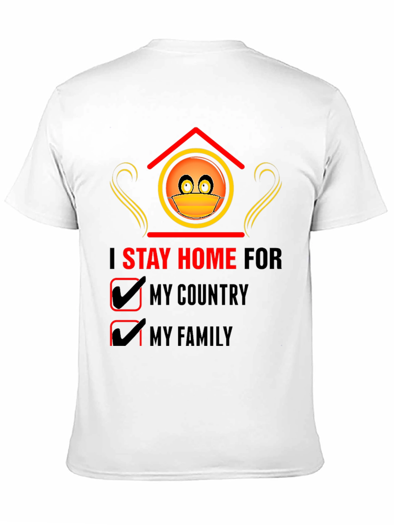 Stay Home T-Shirt - Country & Family