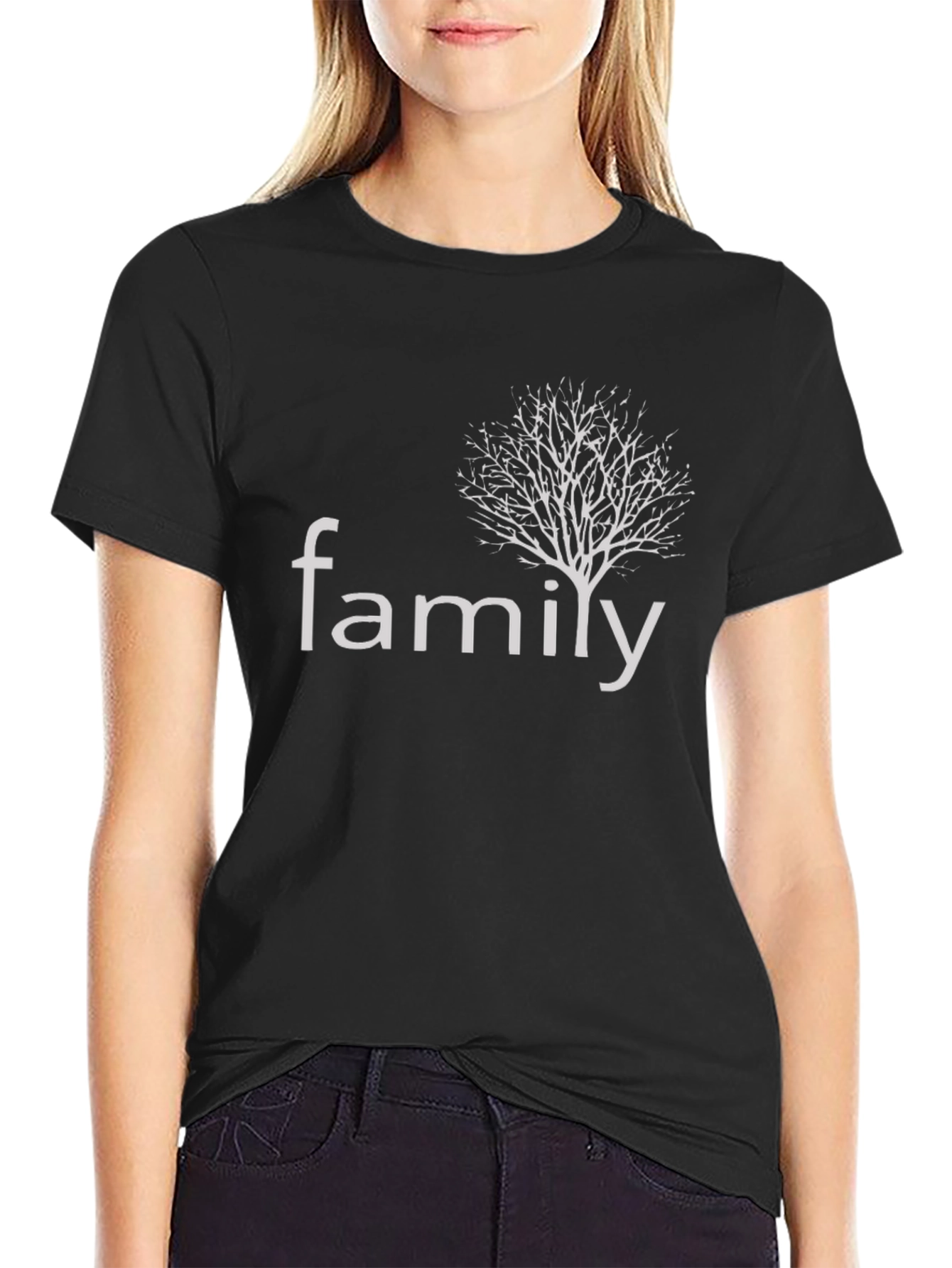 Family Tree Graphic T-Shirt - Stylish Comfort