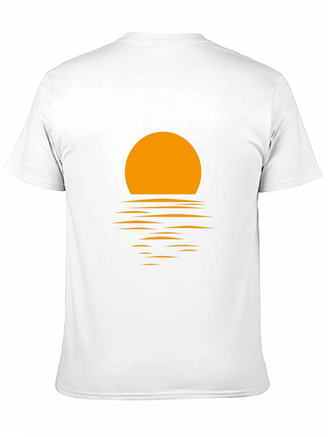 Sunset Graphic Tee - Black Cotton Blend