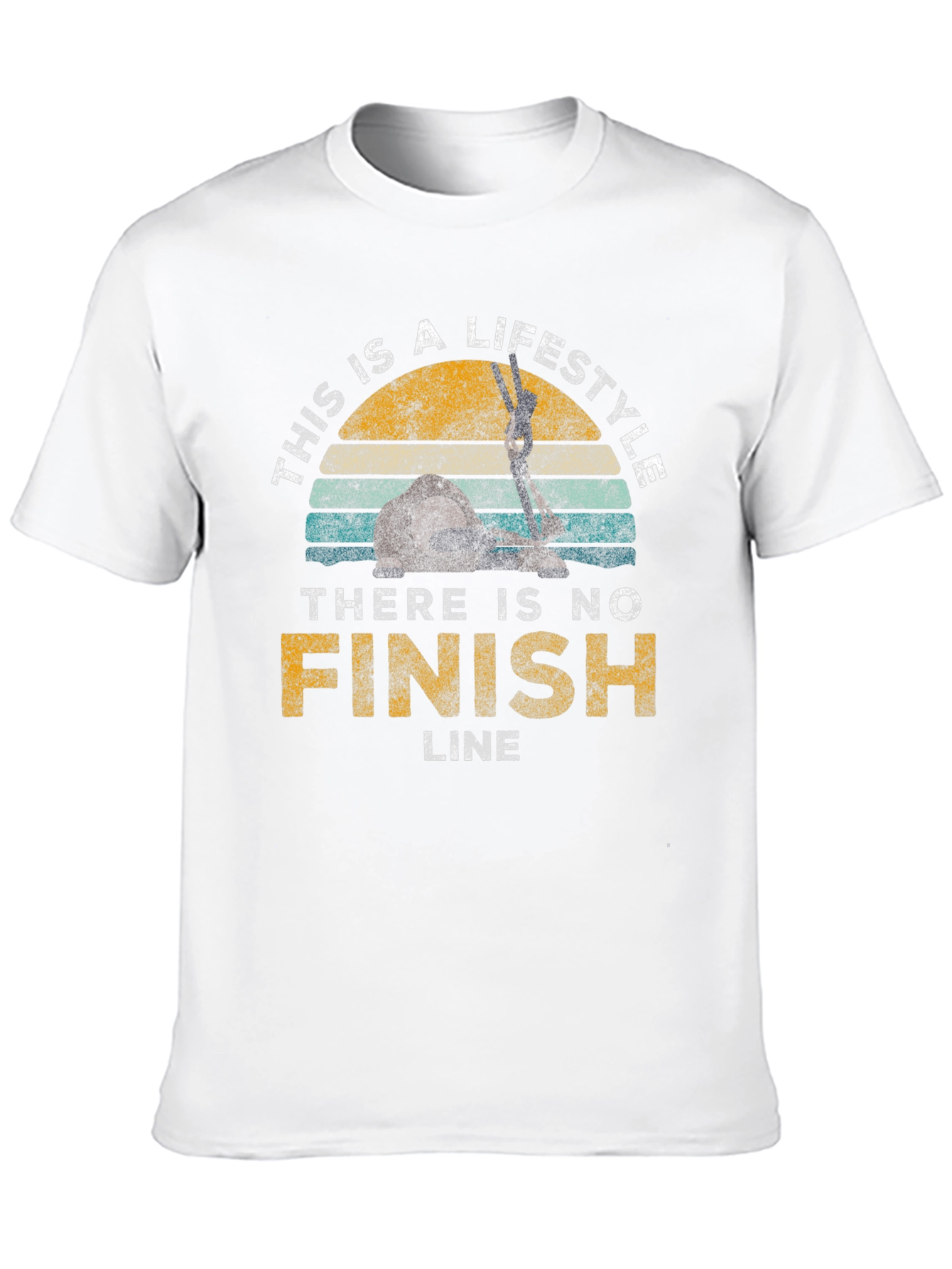 Lifestyle Fitness T-Shirt - No Finish Line