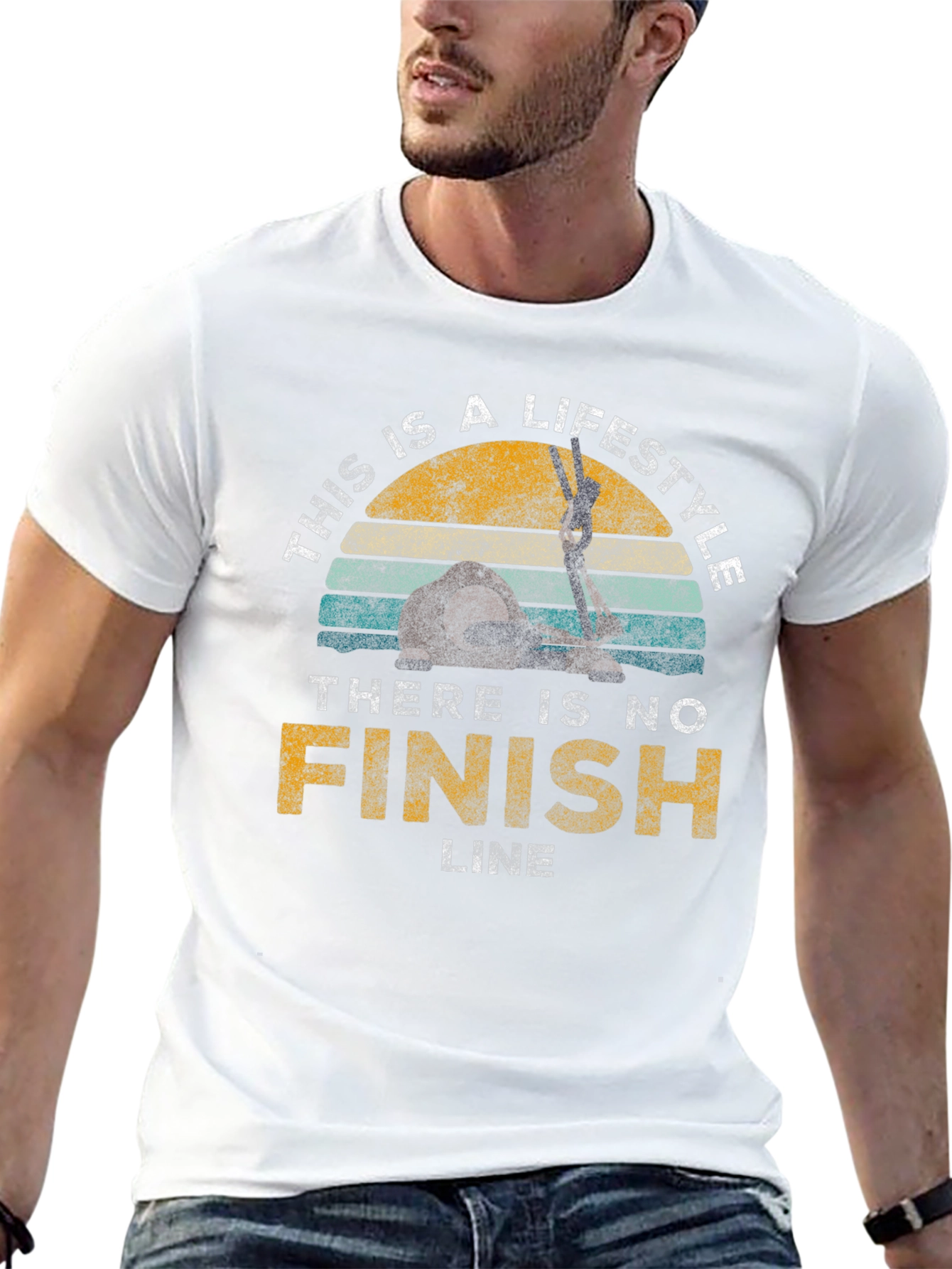 Lifestyle Fitness T-Shirt - No Finish Line