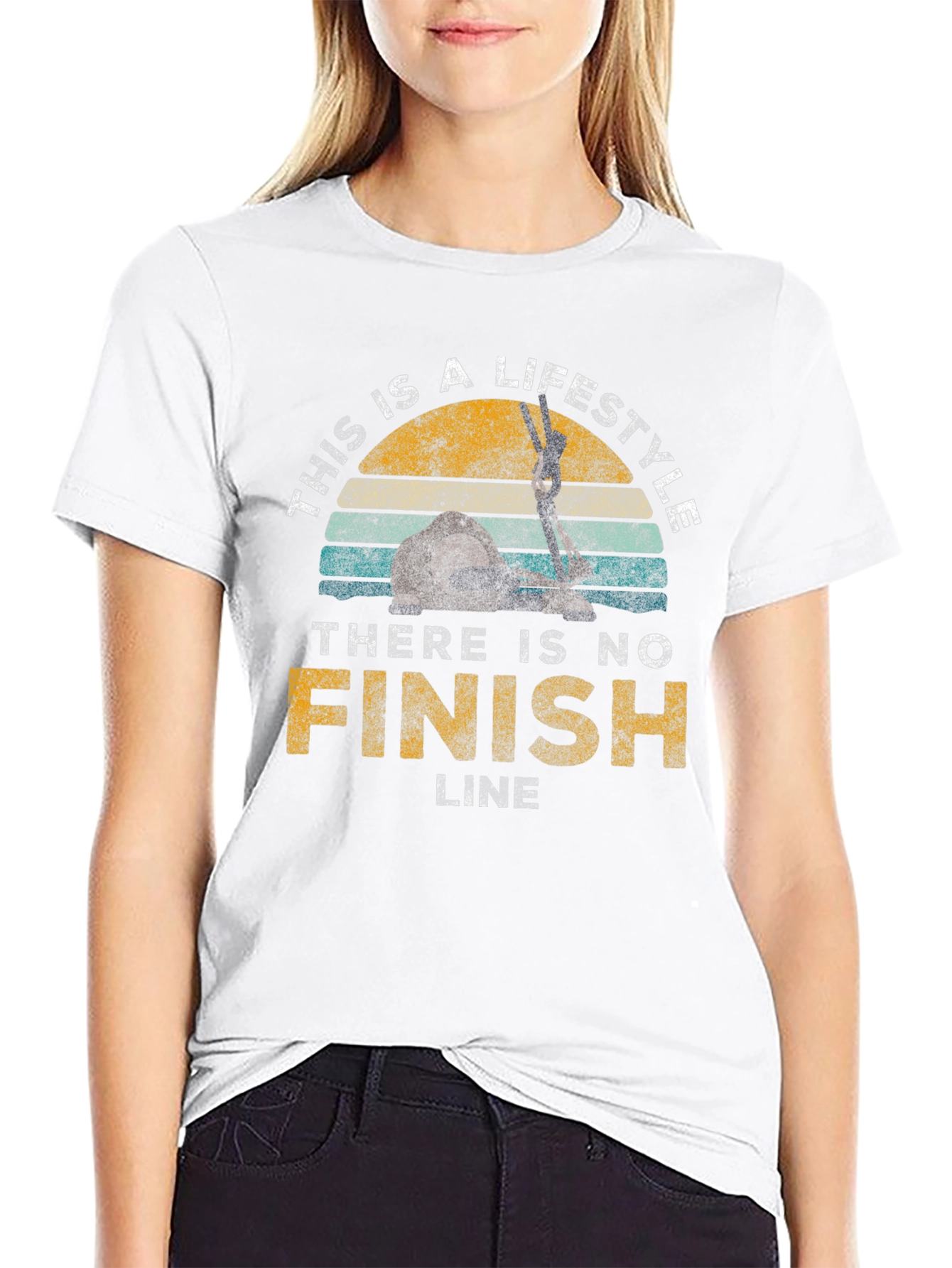 Lifestyle Fitness T-Shirt - No Finish Line