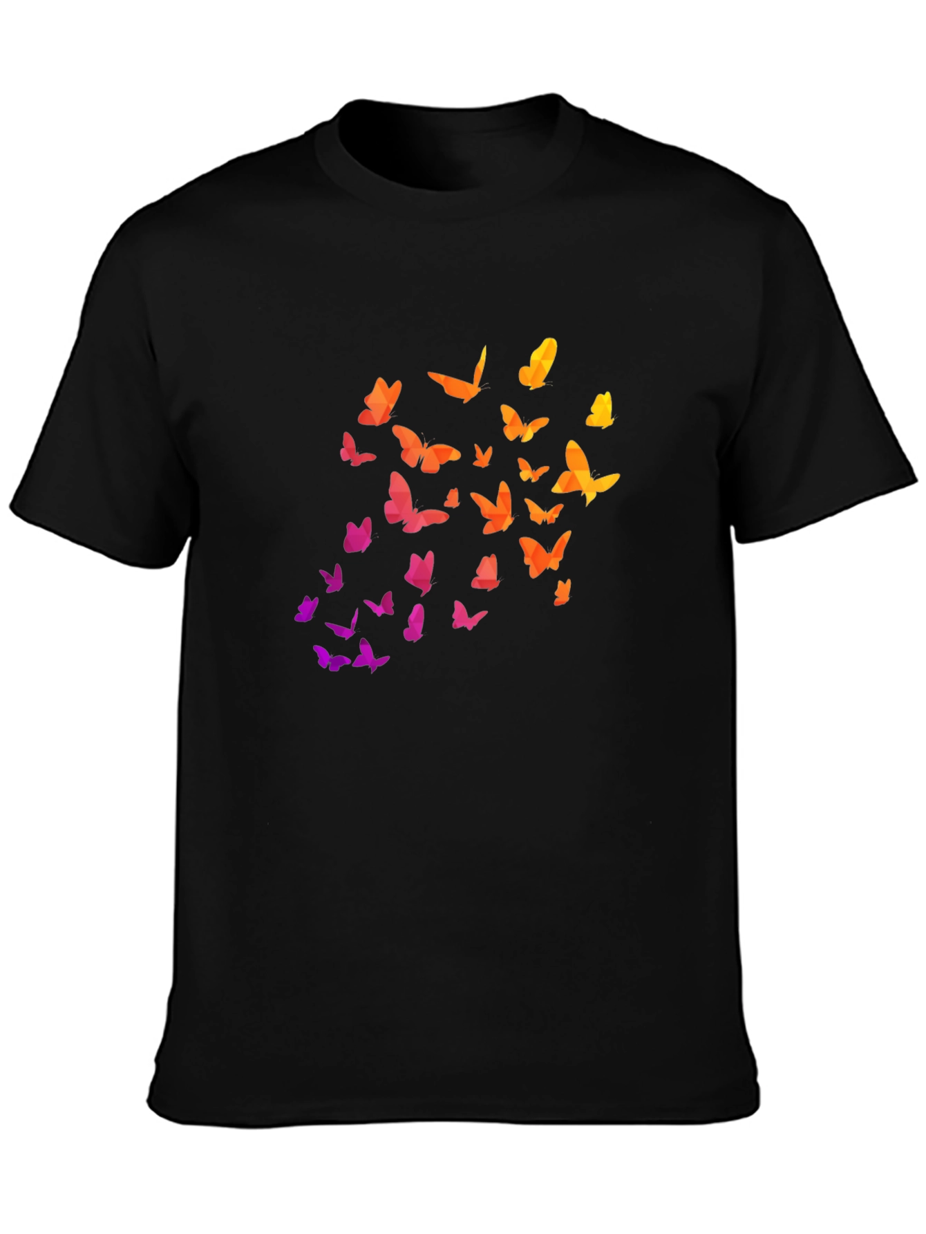 Butterfly Gradient Tee - Stylish Comfort