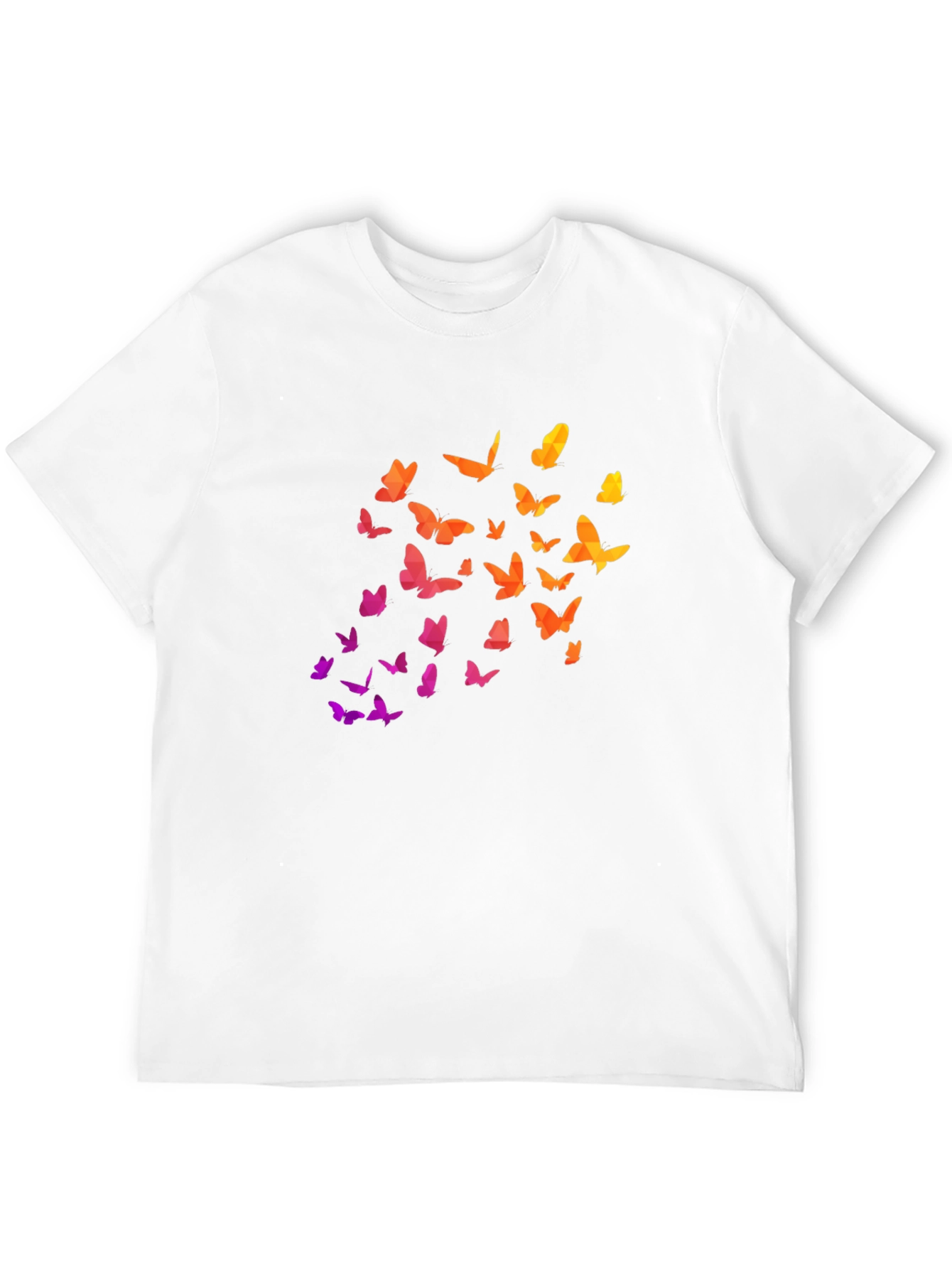 Butterfly Gradient Tee - Stylish Comfort