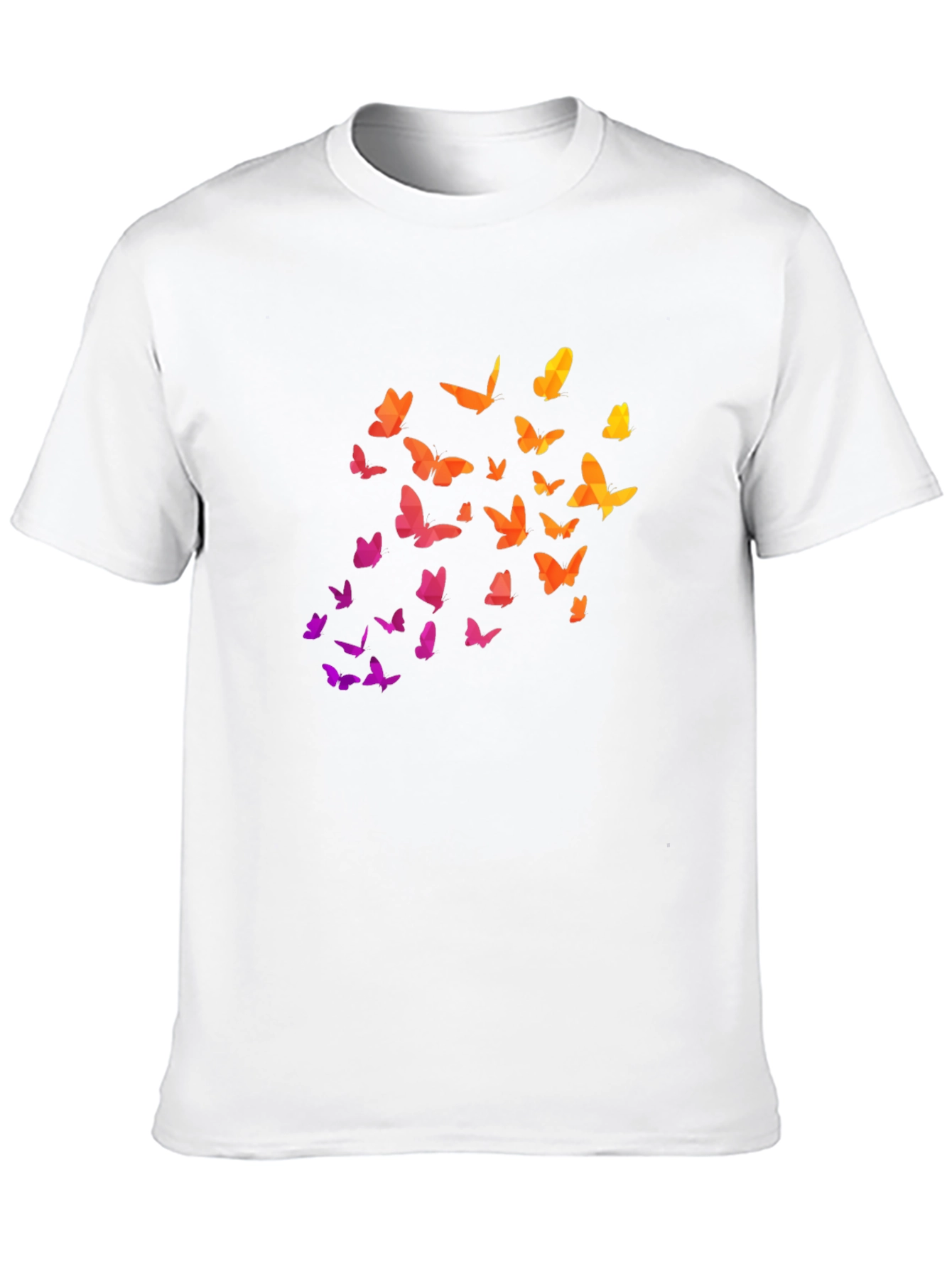 Butterfly Gradient Tee - Stylish Comfort
