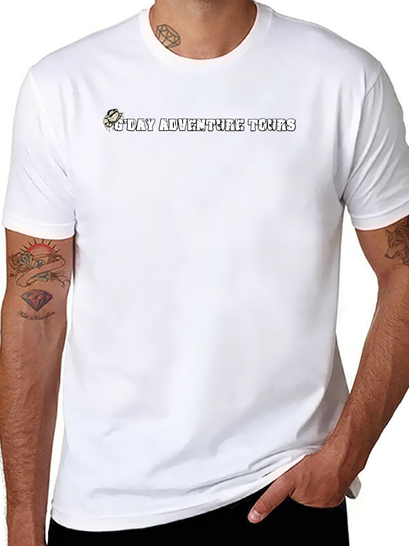 Gday Adventure Tours Black T-Shirt