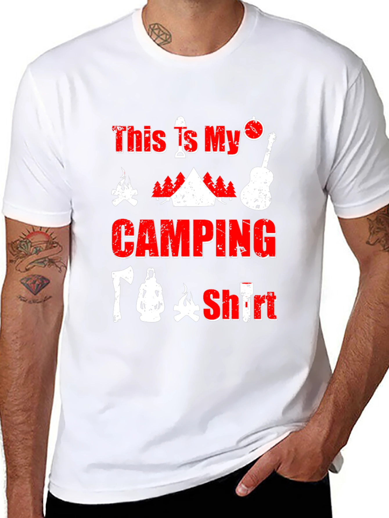 Camping Shirt - This Is My Camping Shirt T-Shirt