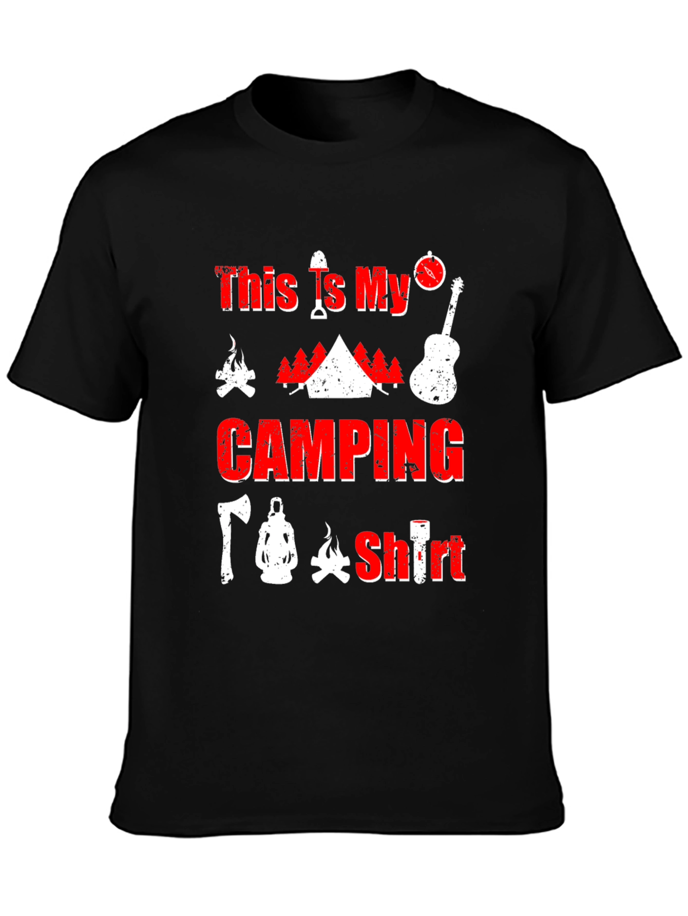 Camping Shirt - This Is My Camping Shirt T-Shirt