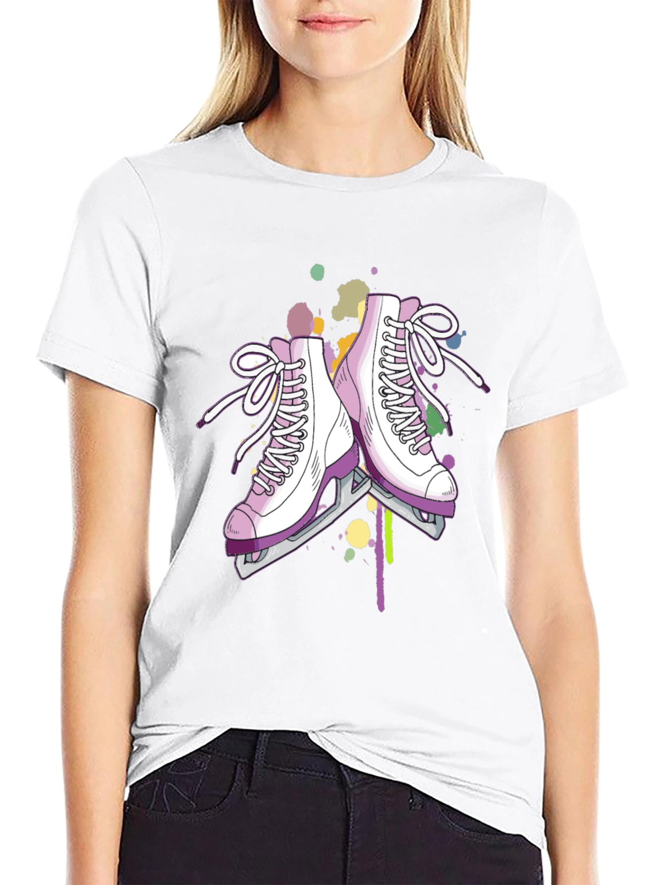 Skate T-Shirt - Artistic Skates Design