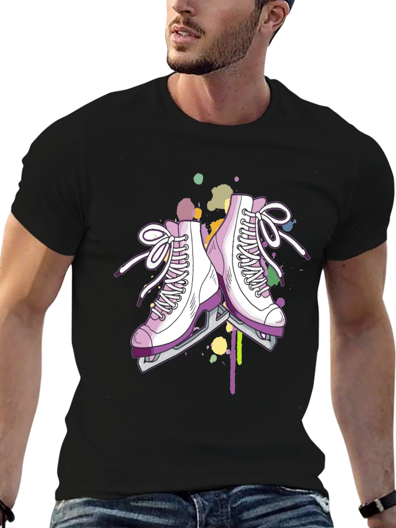 Skate T-Shirt - Artistic Skates Design