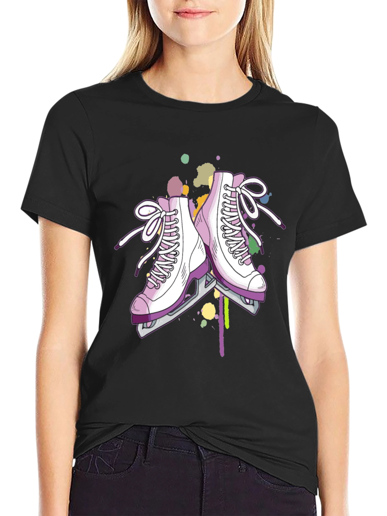 Skate T-Shirt - Artistic Skates Design