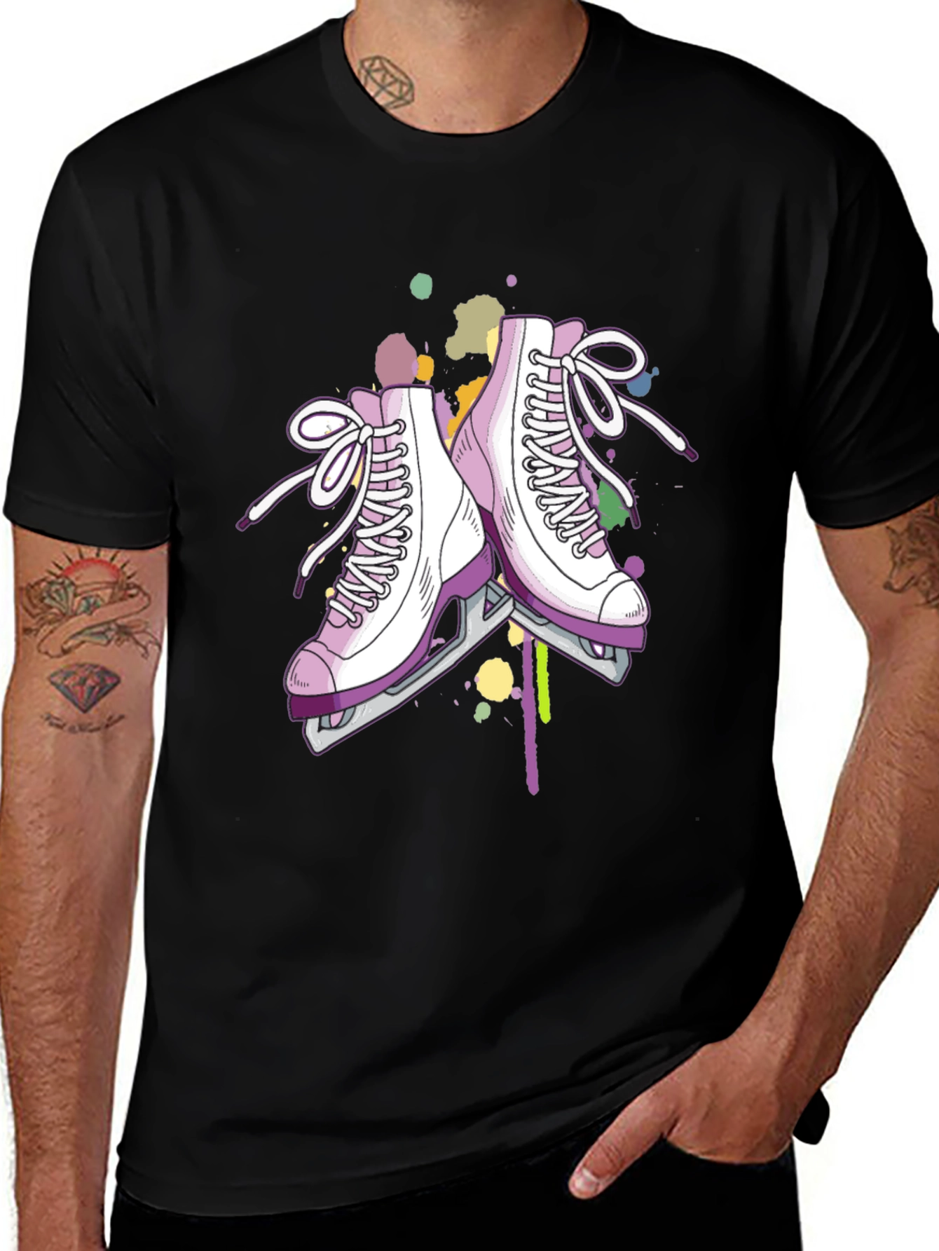 Skate T-Shirt - Artistic Skates Design
