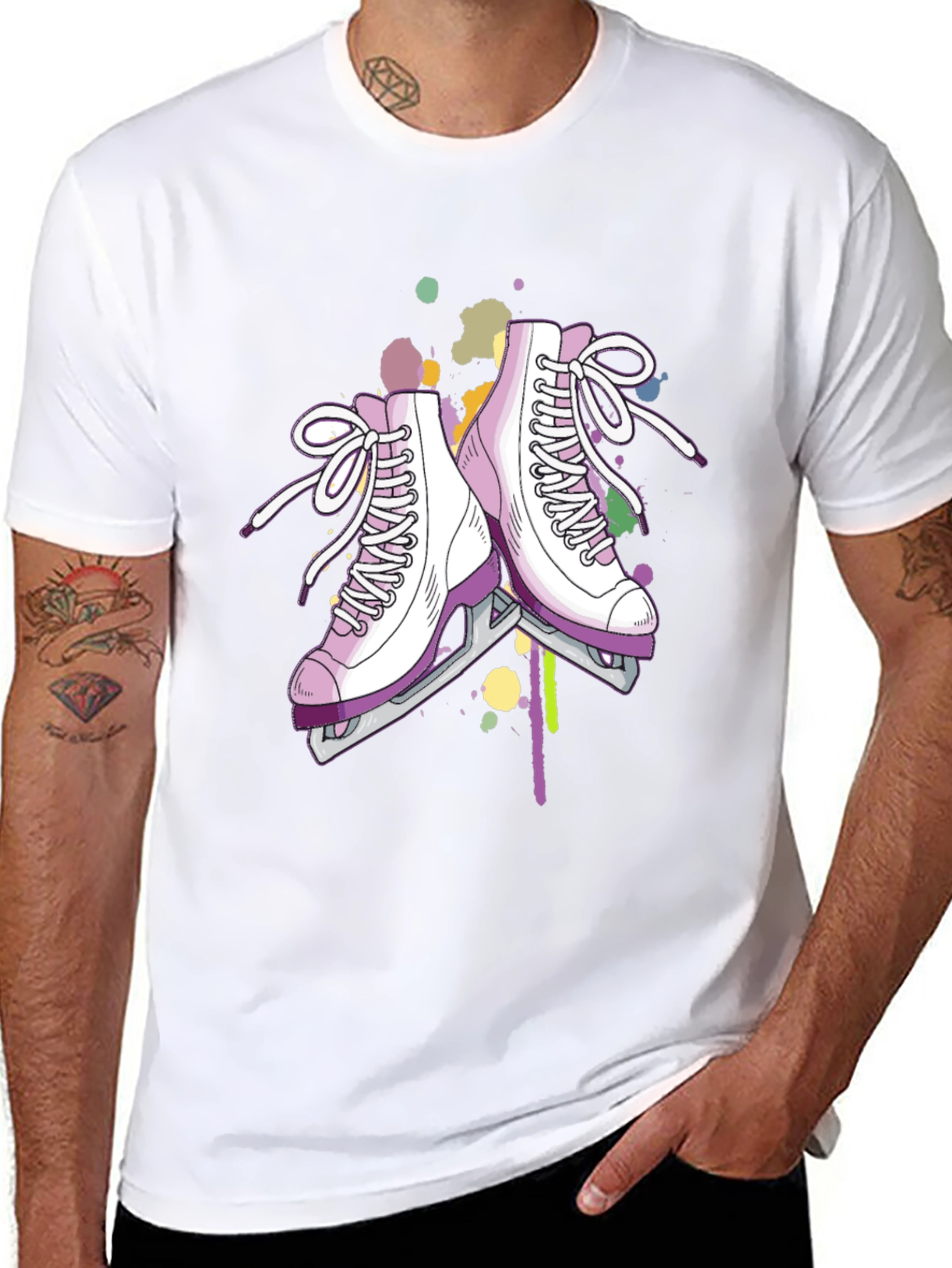 Skate T-Shirt - Artistic Skates Design