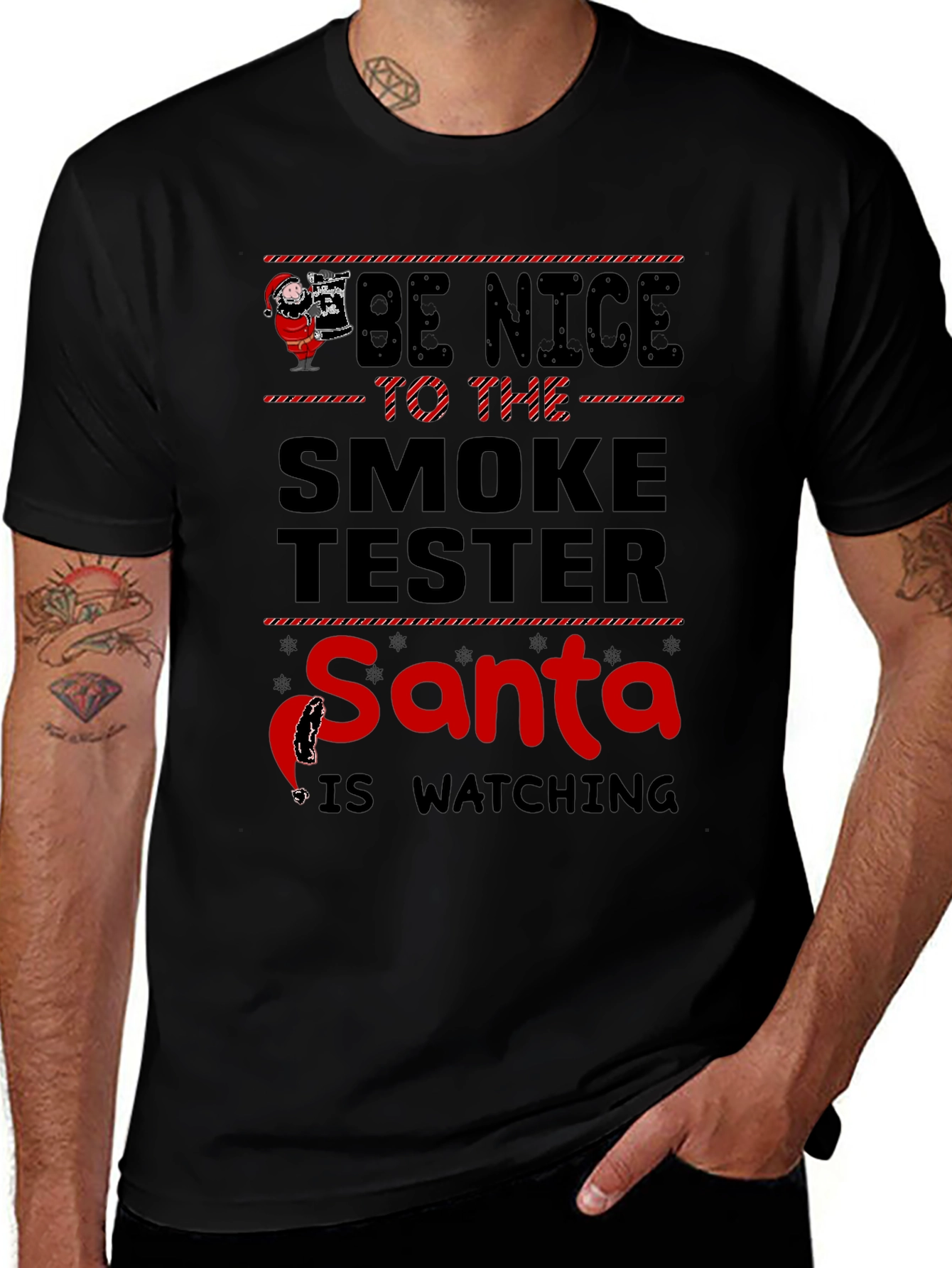 Be Nice to the Smoke Tester T-Shirt