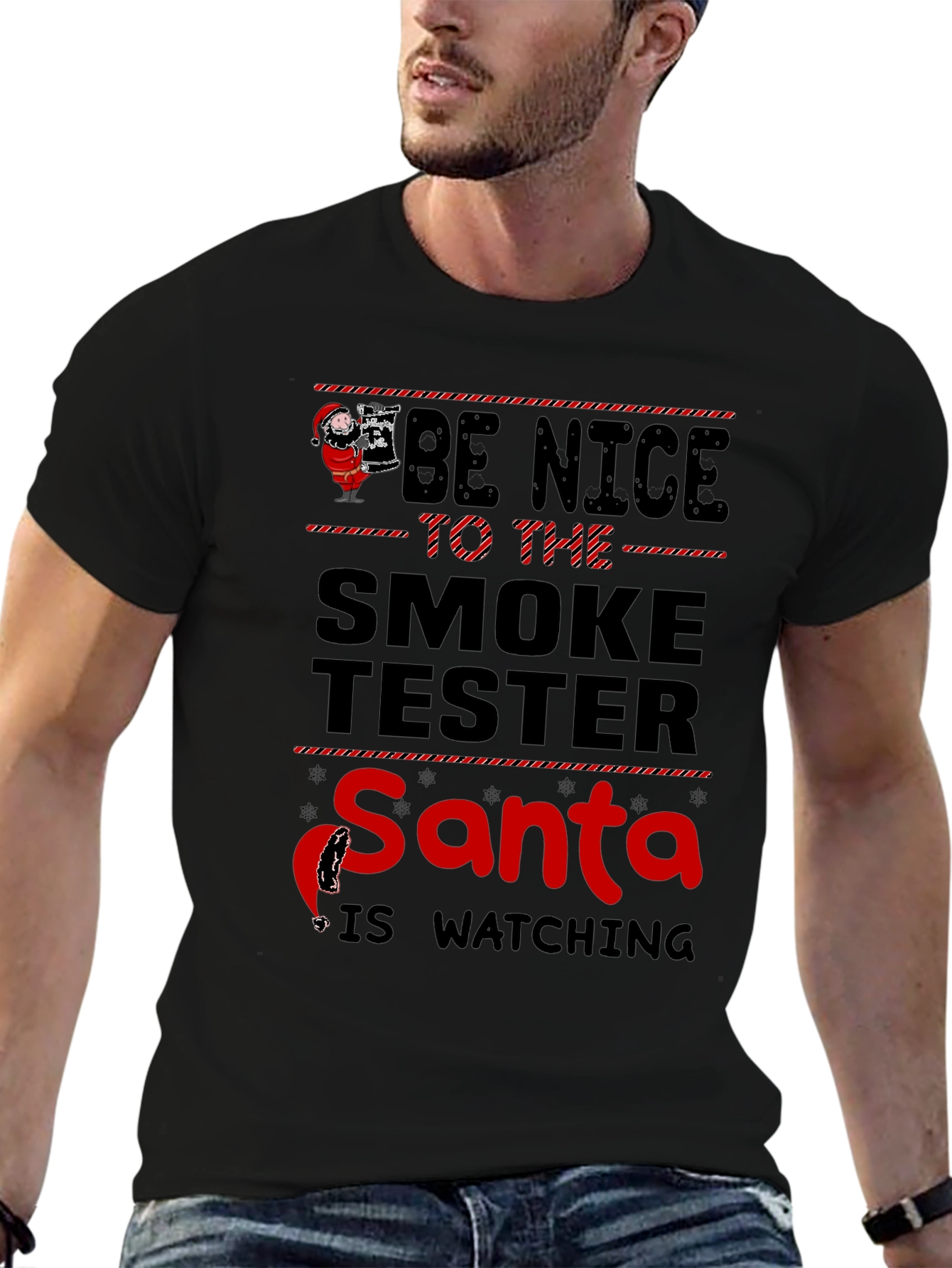 Be Nice to the Smoke Tester T-Shirt