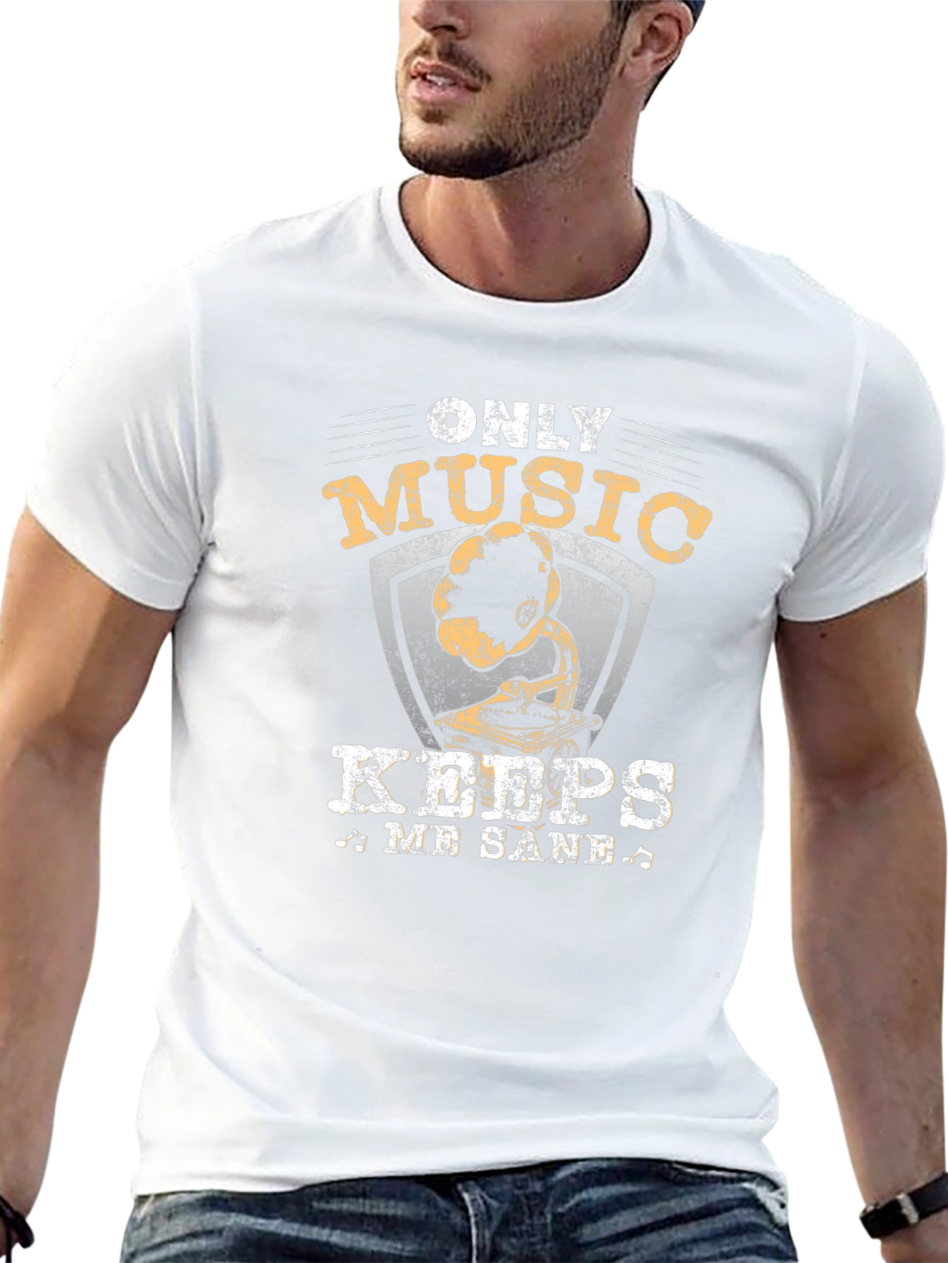Only Music Keeps Me Sane T-Shirt