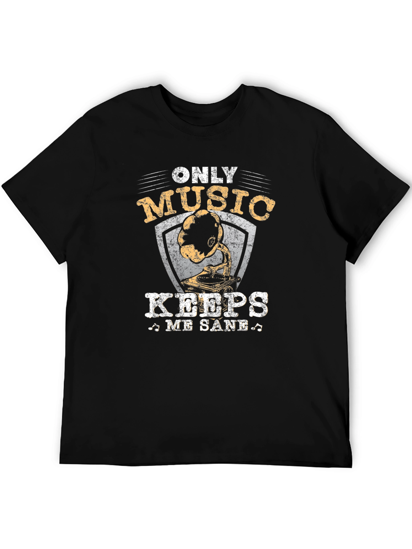 Only Music Keeps Me Sane T-Shirt