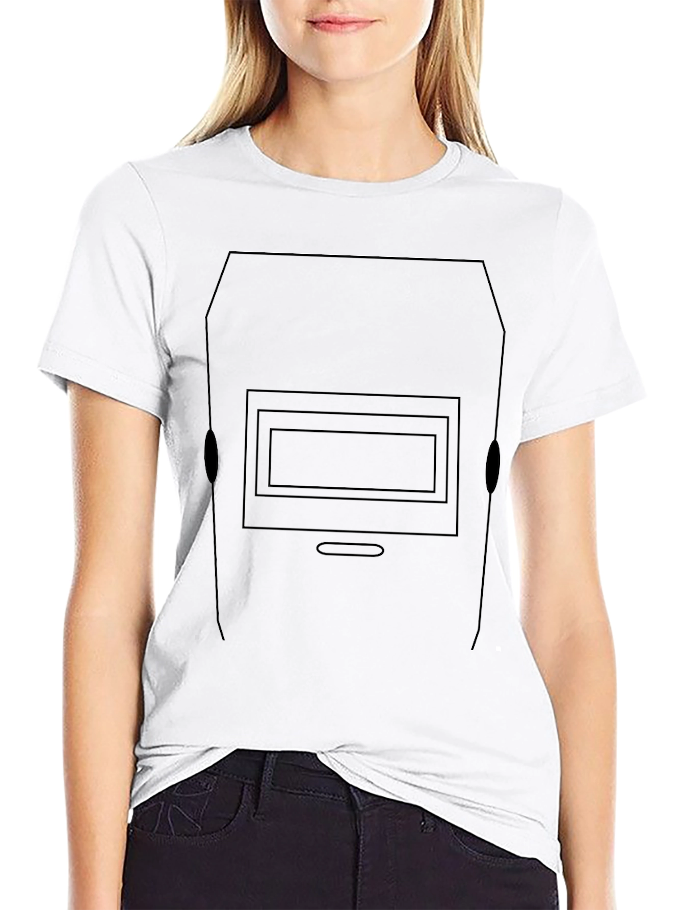 Welder Mask Graphic Tee - Black T-Shirt