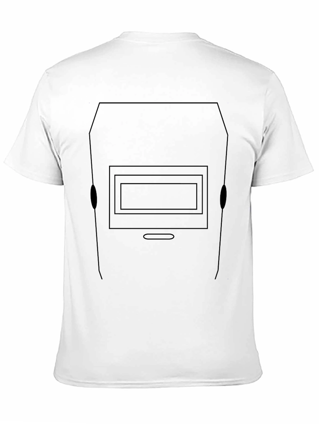 Welder Mask Graphic Tee - Black T-Shirt