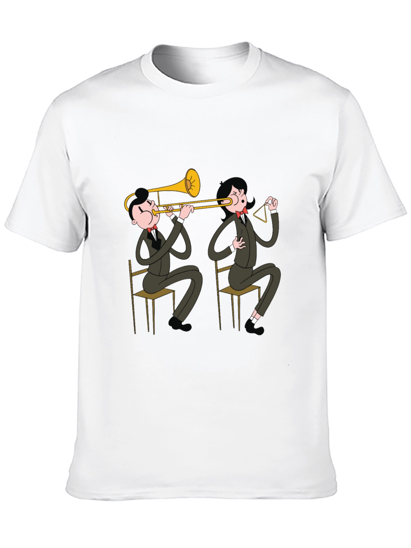 Cartoon Band T-Shirt