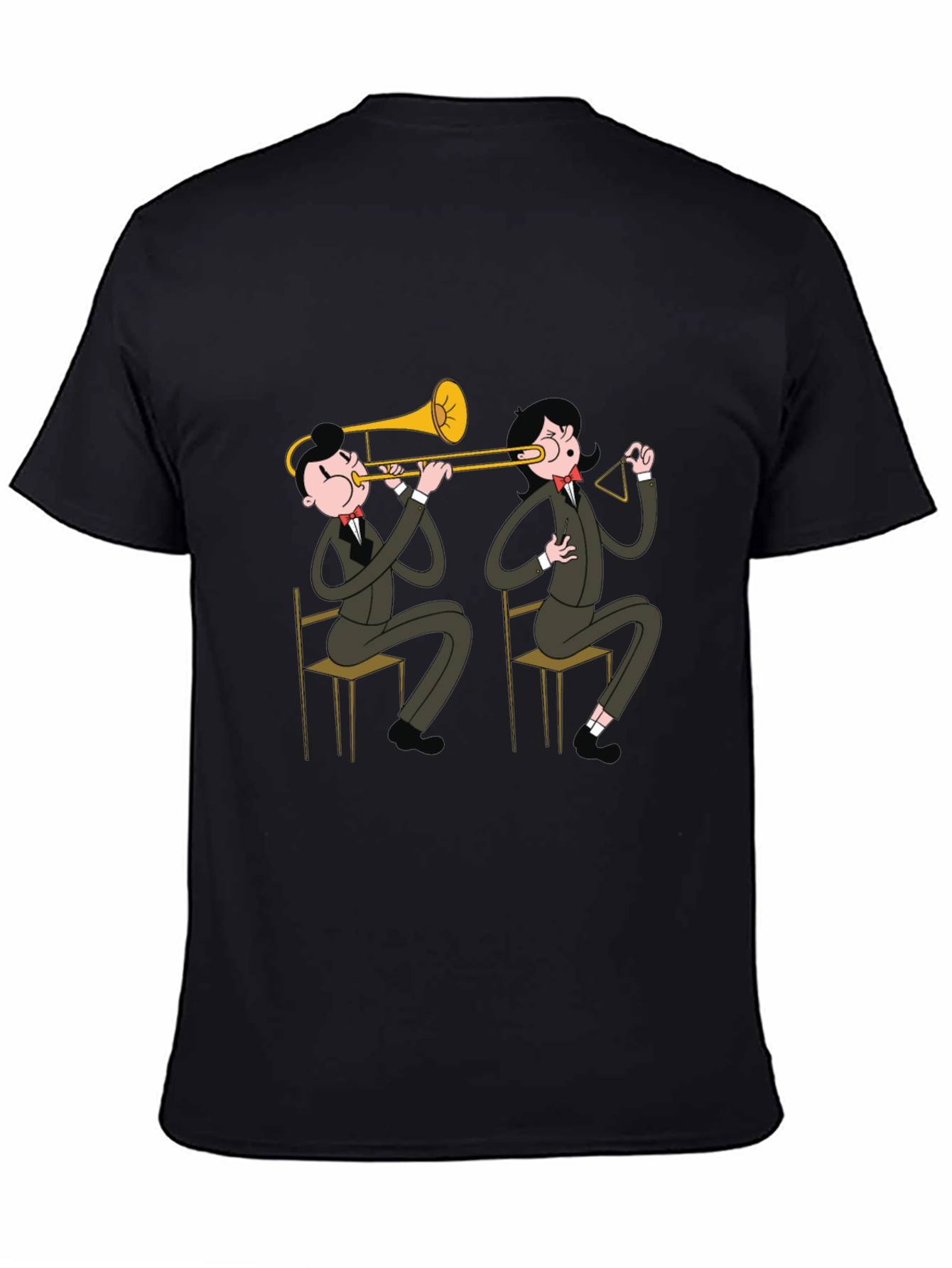 Cartoon Band T-Shirt