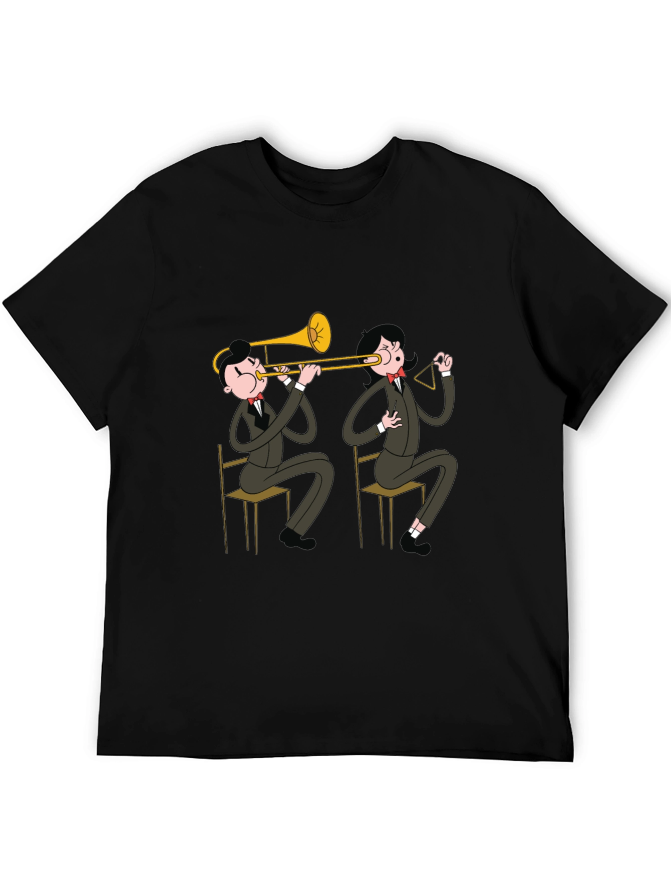 Cartoon Band T-Shirt