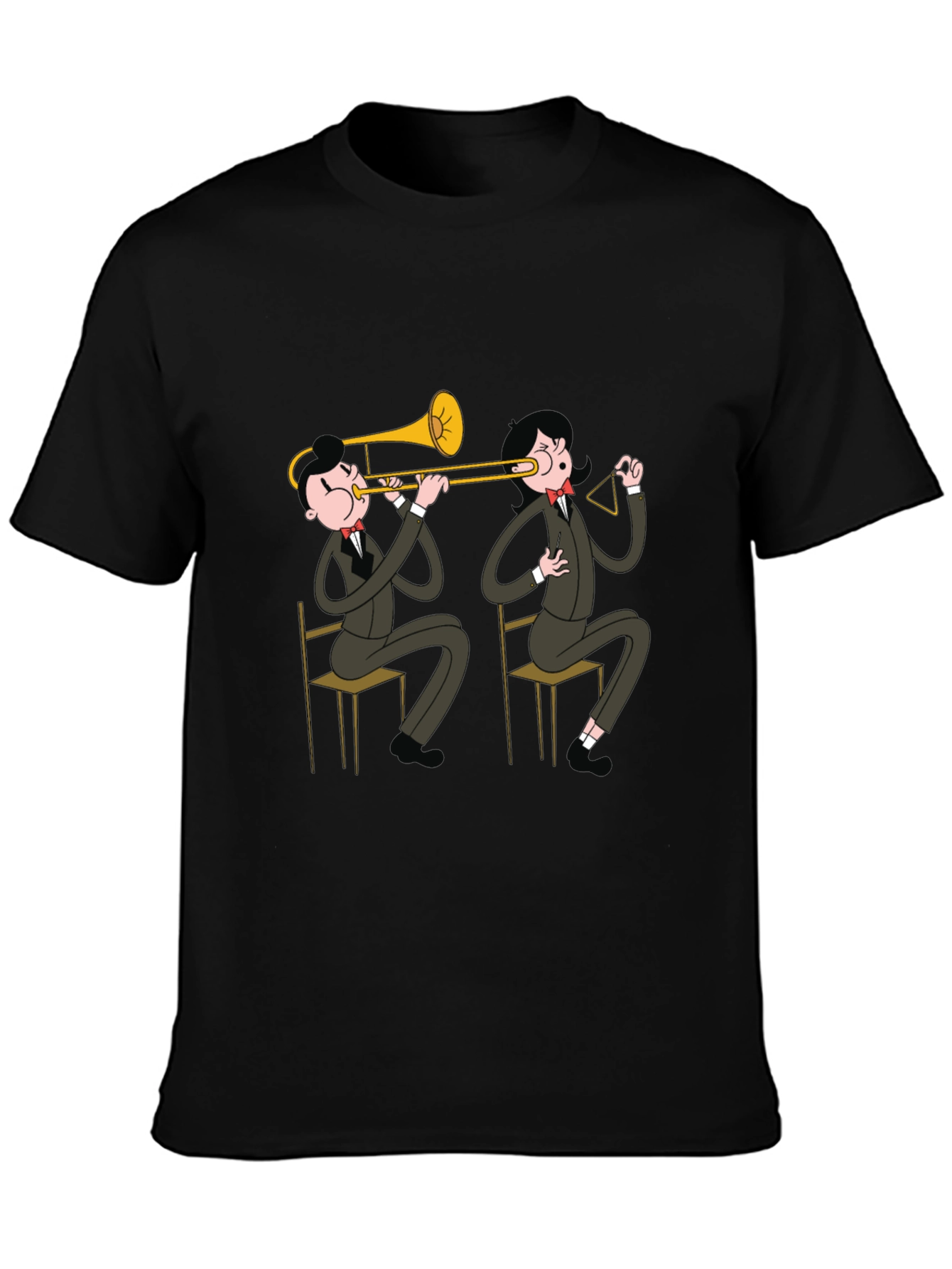 Cartoon Band T-Shirt