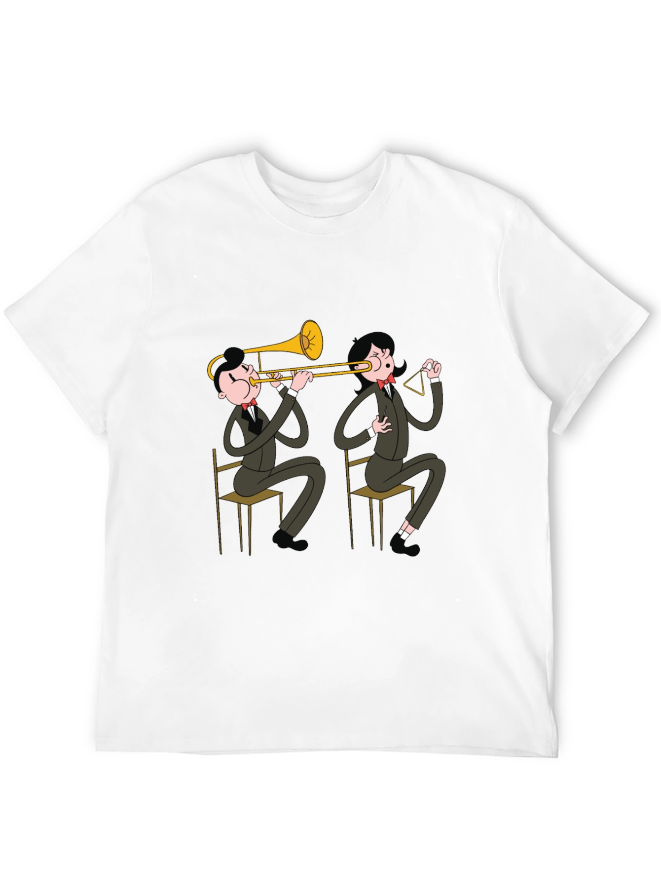 Cartoon Band T-Shirt