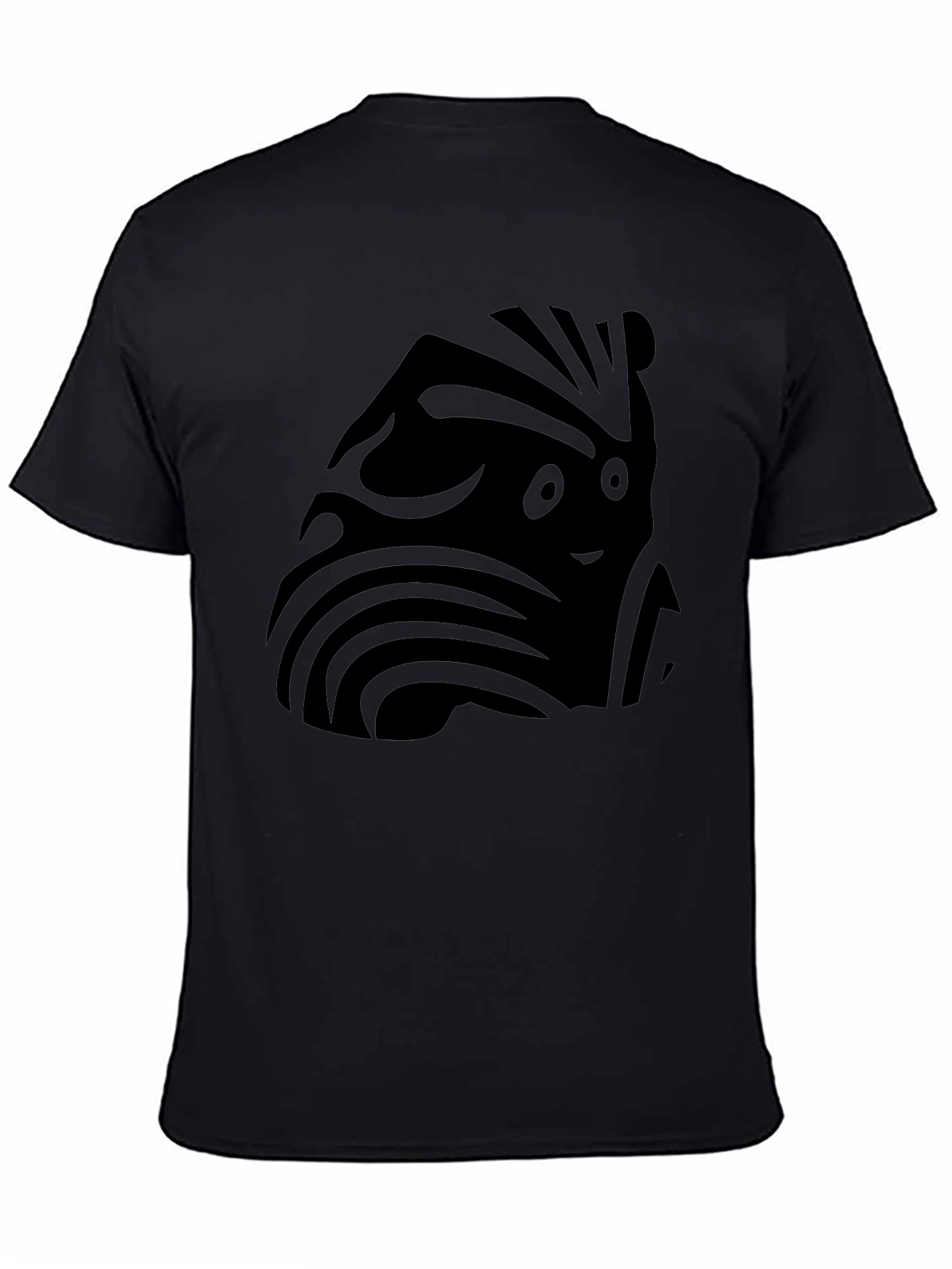 Abstract Graphic Print T-Shirt - Modern Casual Tee