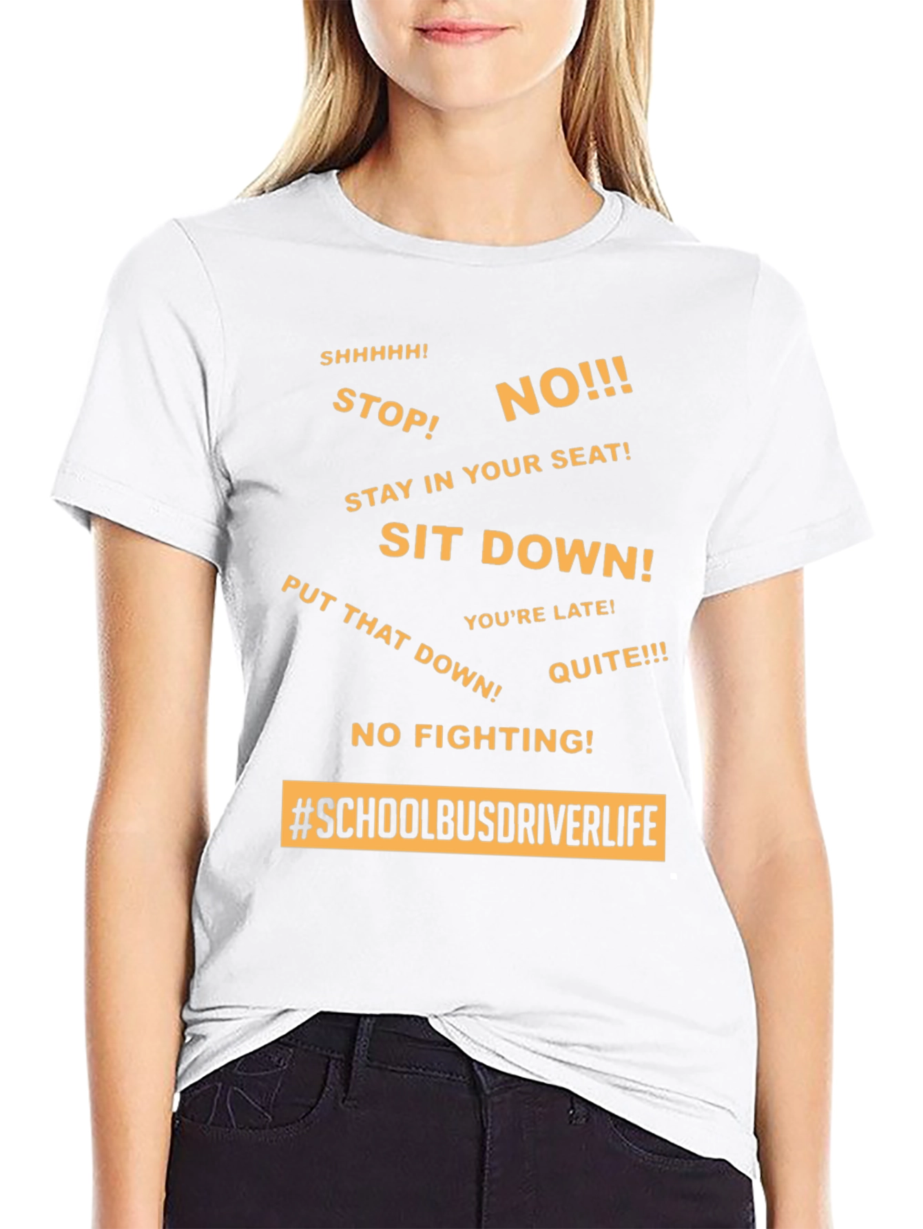 School Bus Driver Life T-Shirt - Funny Quotes